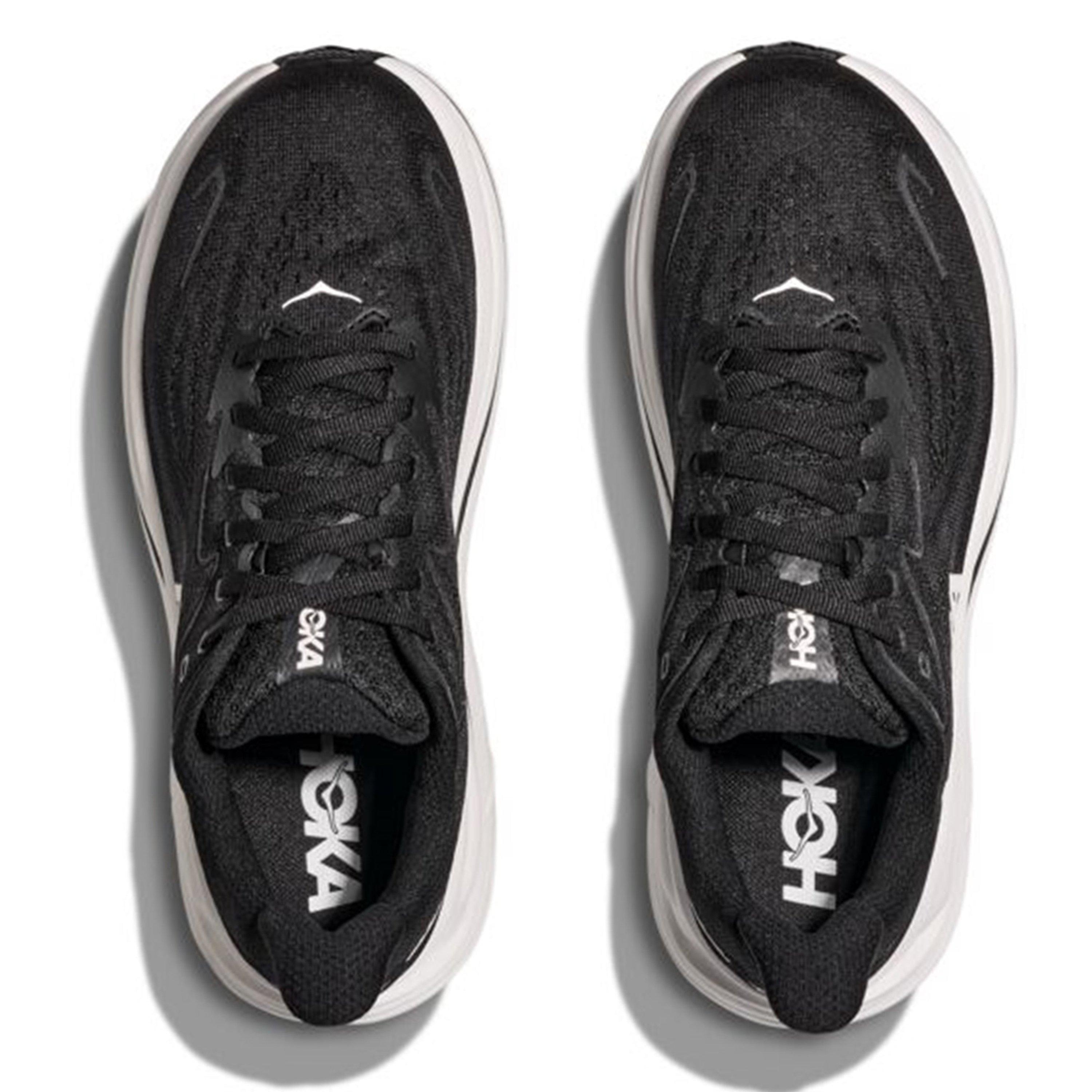 Black/White - Hoka - Clifton 10 Running Trainers - 5