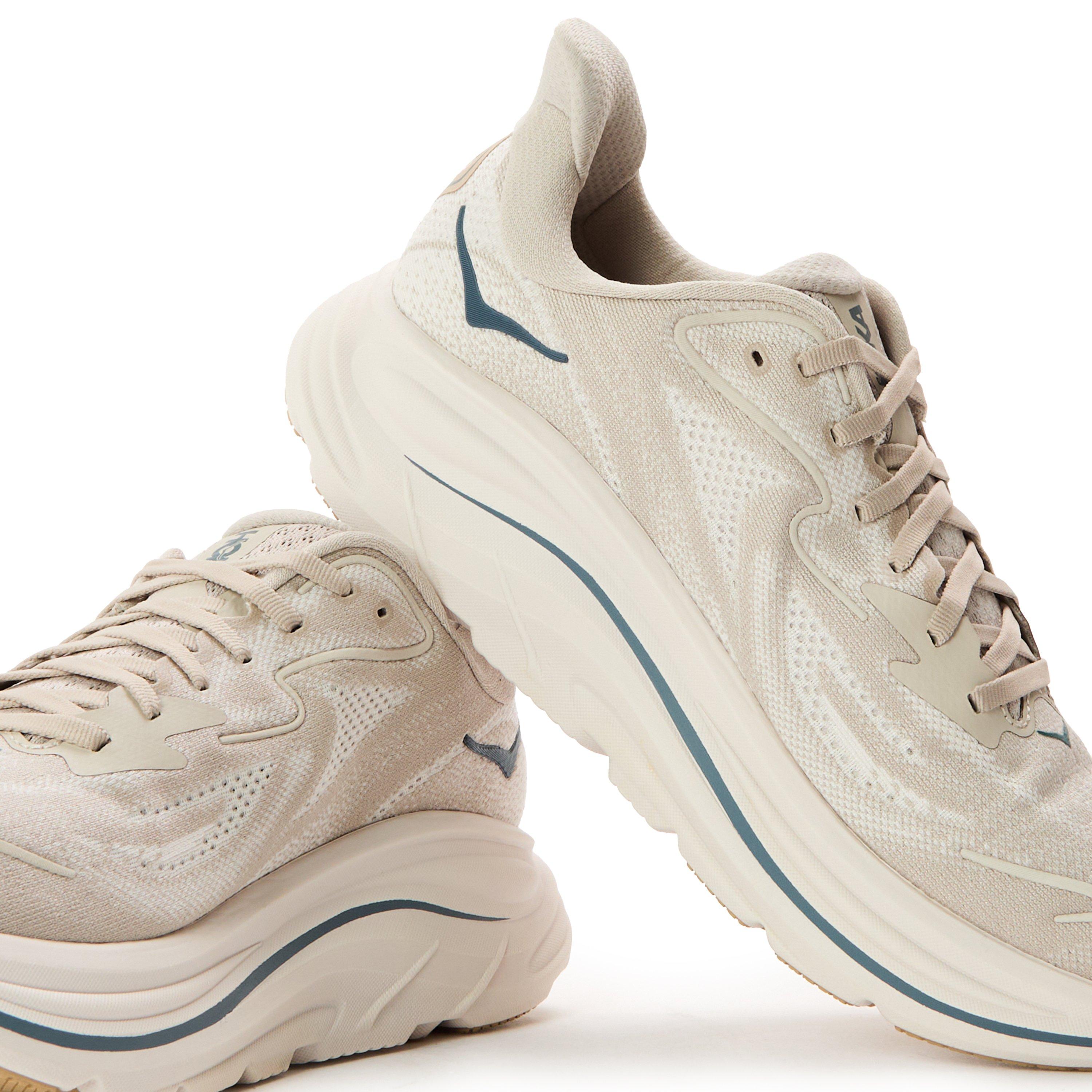 Putty/Grout - Hoka - Clifton 10 Running Trainers - 4