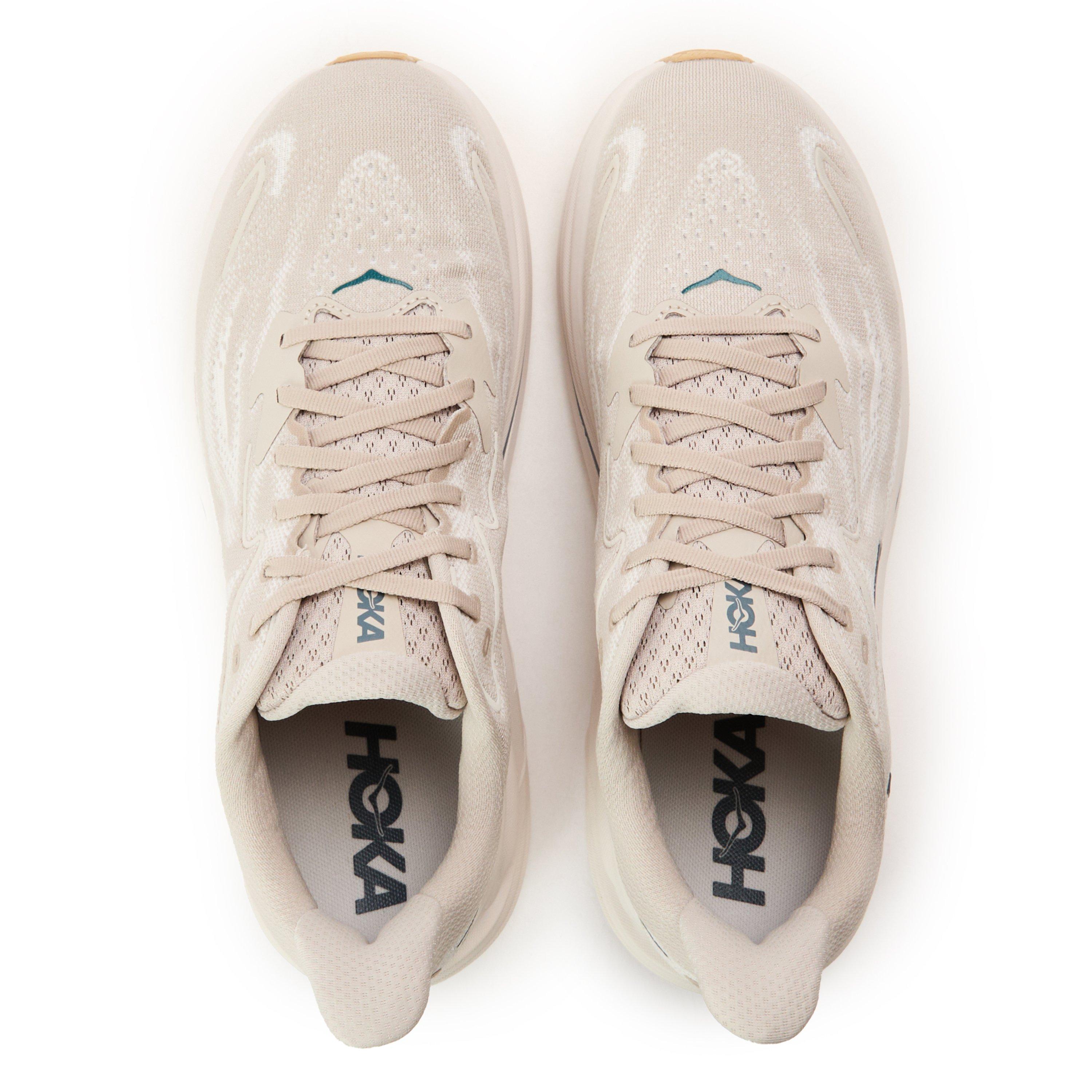 Putty/Grout - Hoka - Clifton 10 Running Trainers - 5
