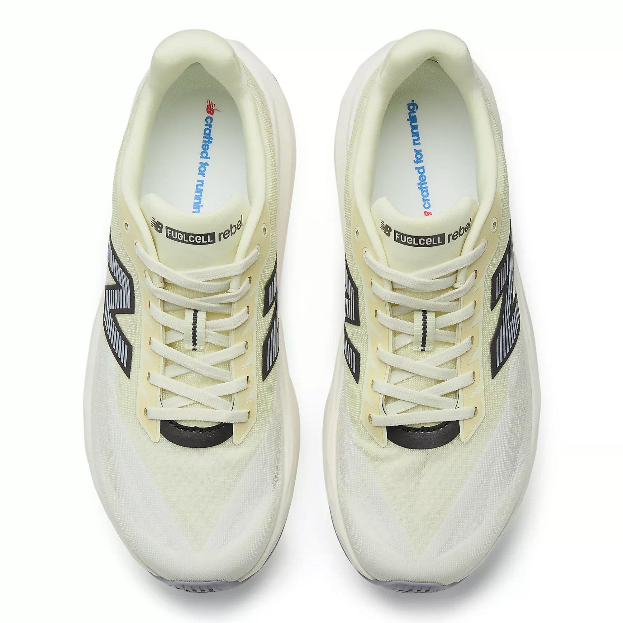Butter/Mist - New Balance - FuelCell Rebel V5 Mens Running Shoes - 4