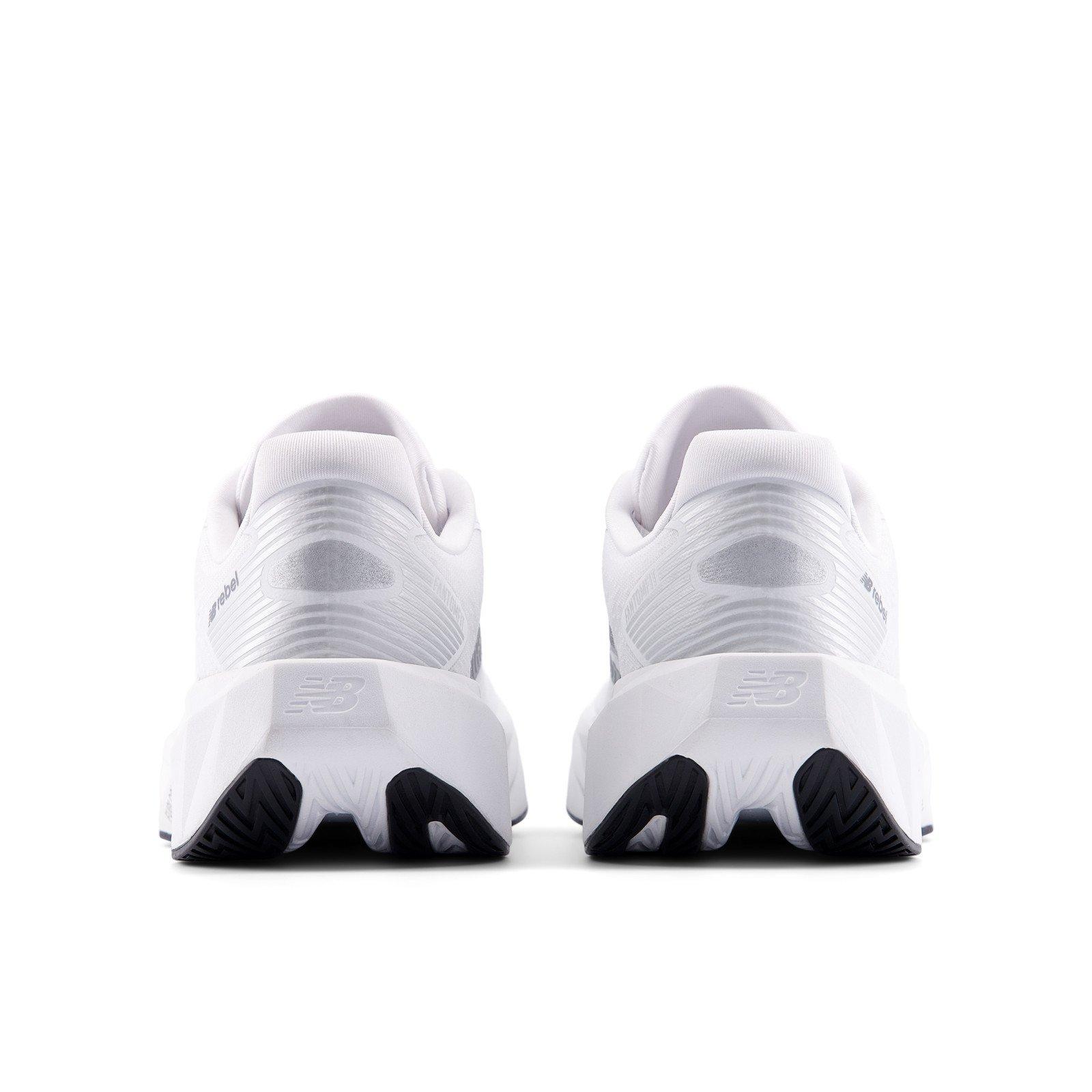 Wht/Silver - New Balance - FuelCell Rebel V5 Womens Running Shoes - 6