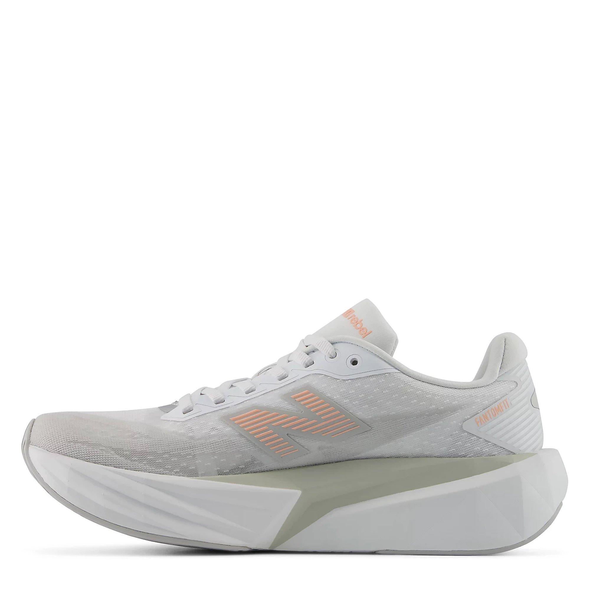 Pink/Whtgry - New Balance - FuelCell Rebel V5 Womens Running Shoes - 2