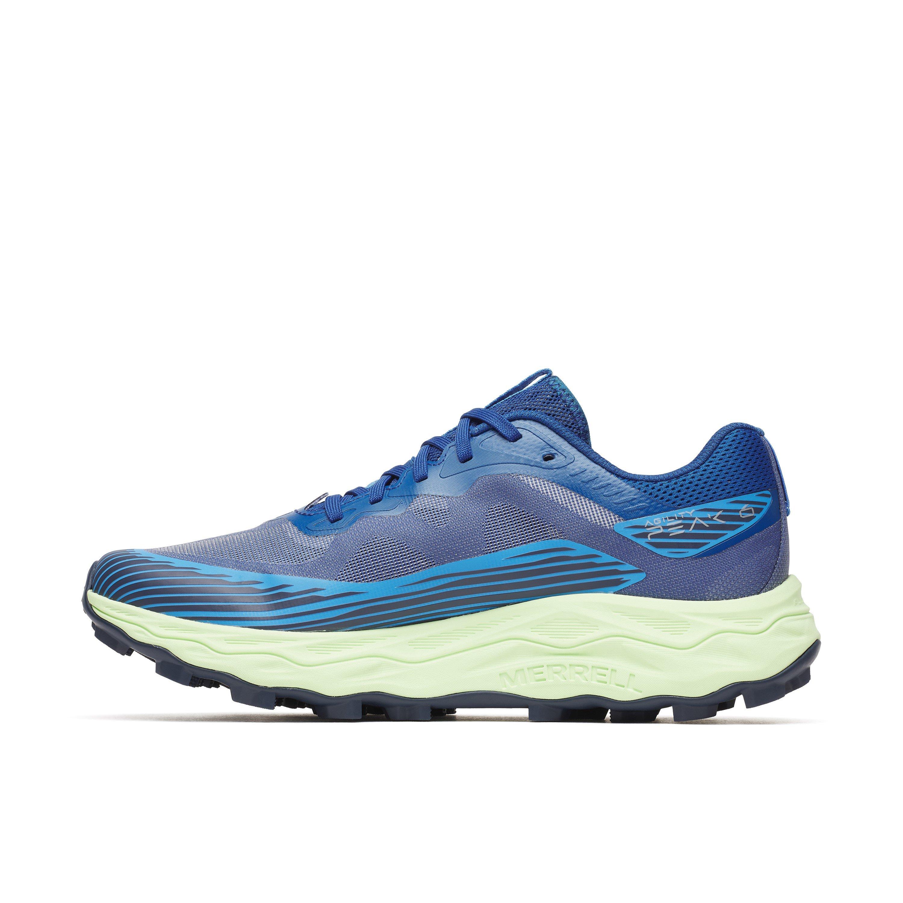Dark Blue - Merrell - Mens Merrel Agility 6 Trail Running Shoes - 3