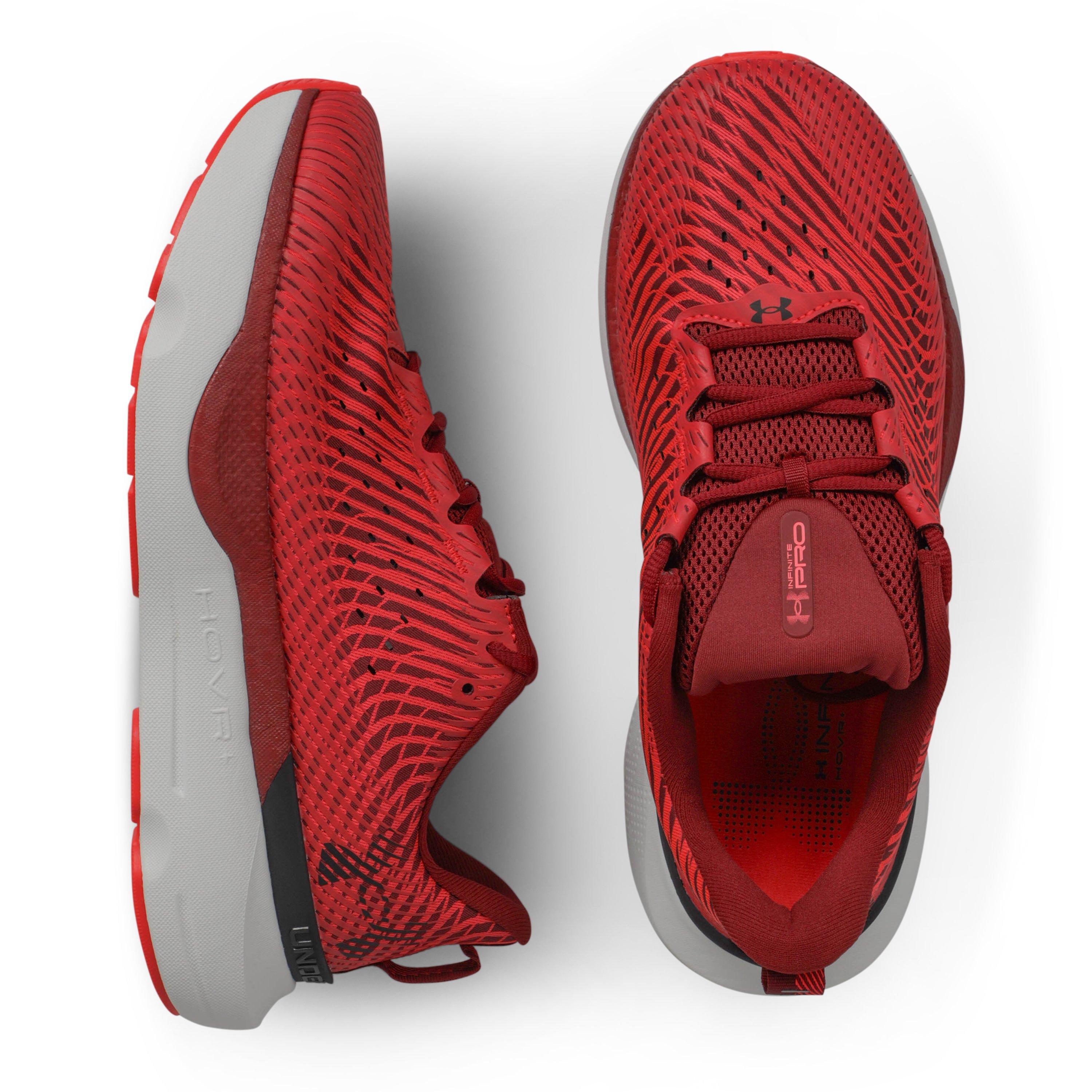 Rot - Under Armour - Under Armour Ua Infinite Pro Road Running Shoes Mens - 5