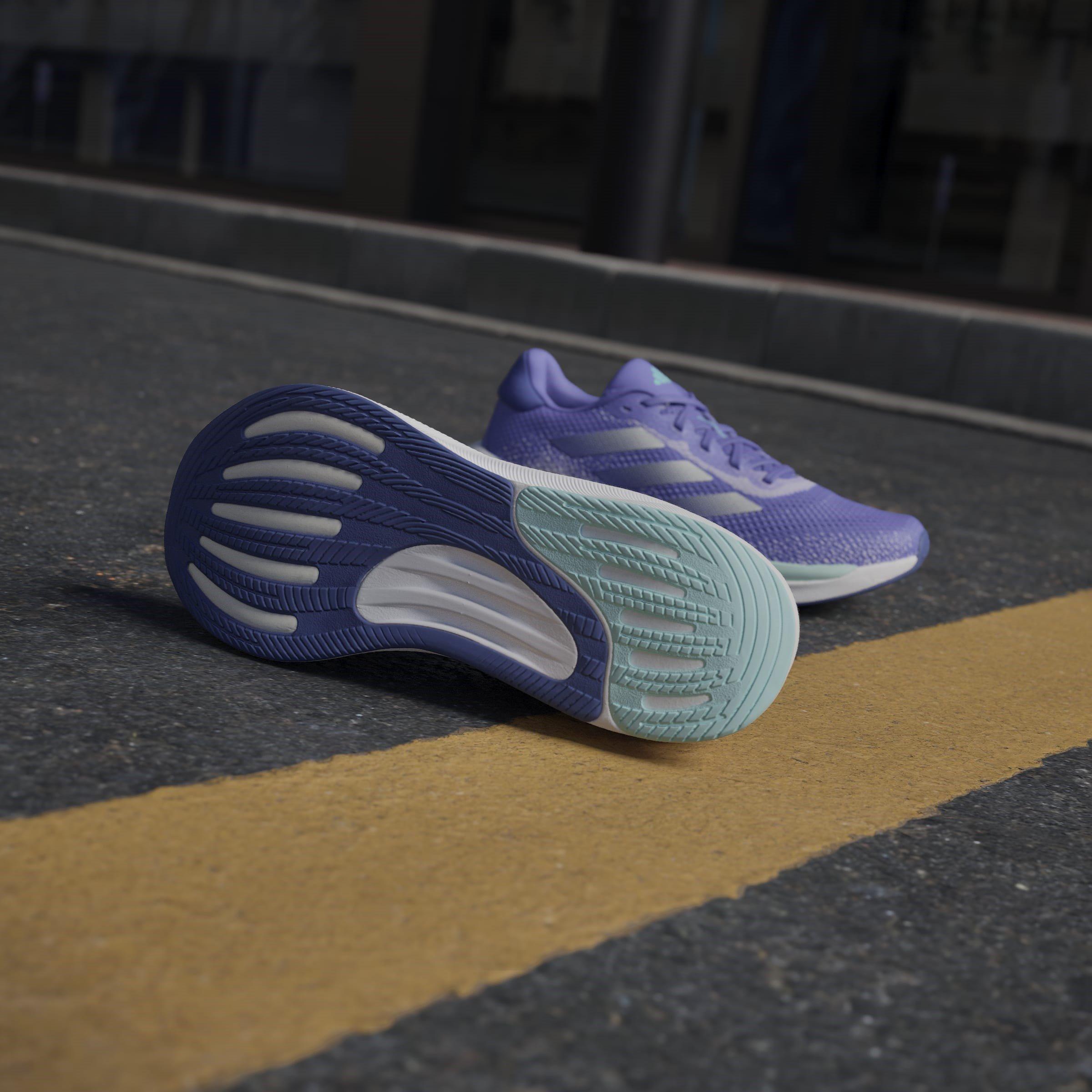 CBlue/Zero/Purp - adidas - Supernova Stride Womens Running Shoes - 15