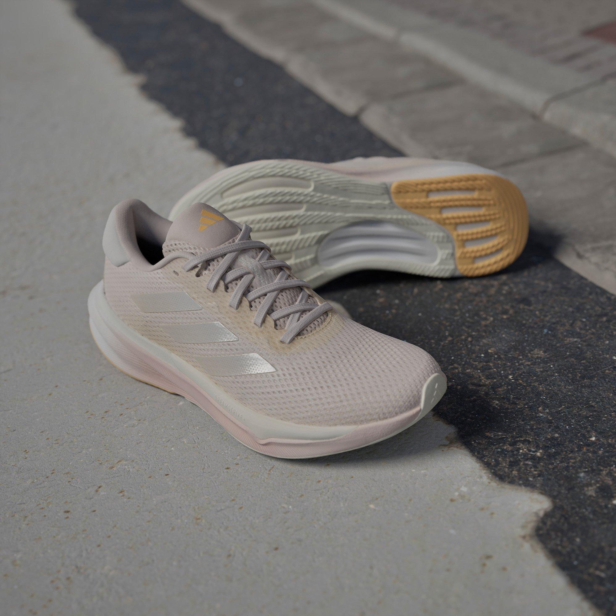 Mauve/Zero/Sprk - adidas - Supernova Stride Womens Running Shoes - 13