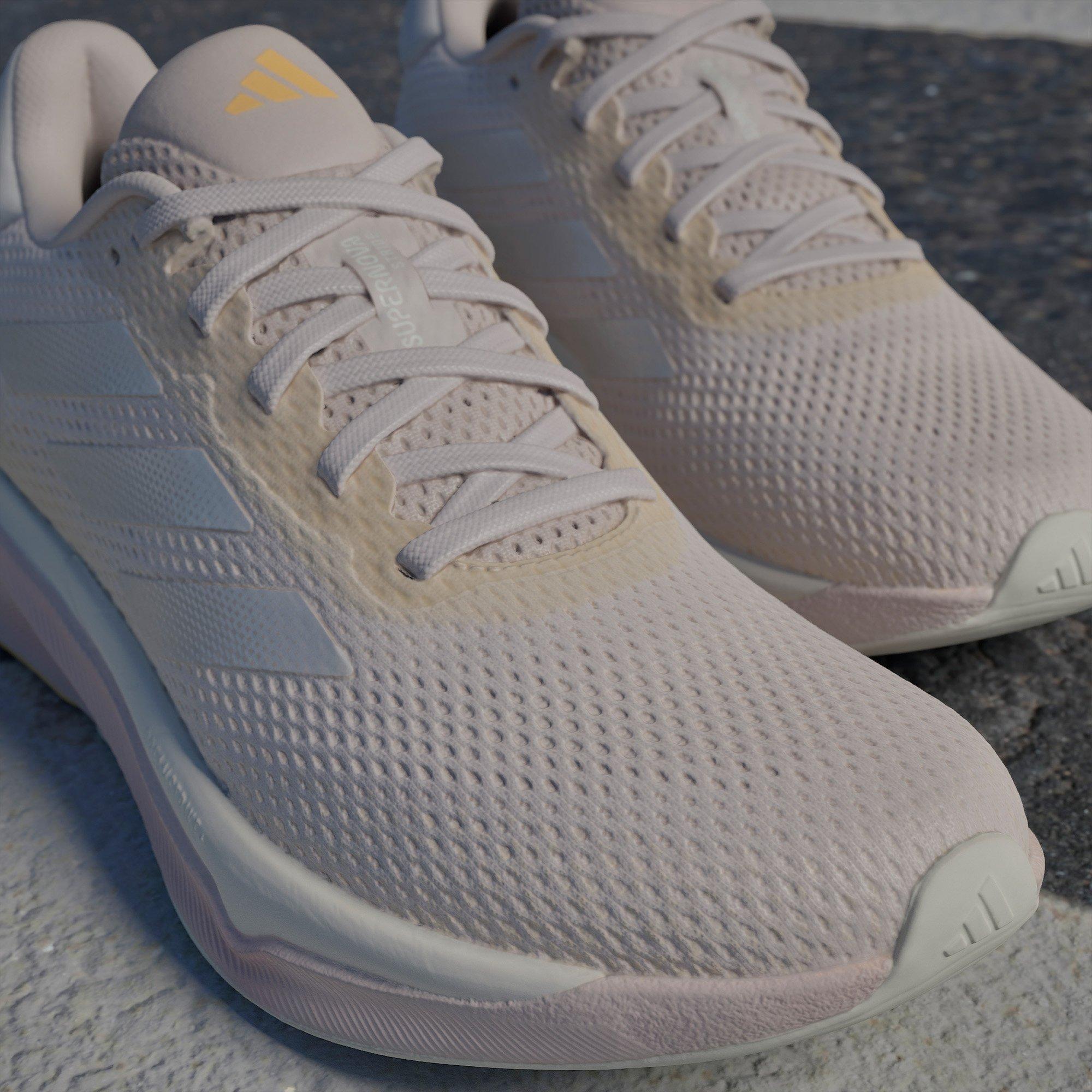 Mauve/Zero/Sprk - adidas - Supernova Stride Womens Running Shoes - 15