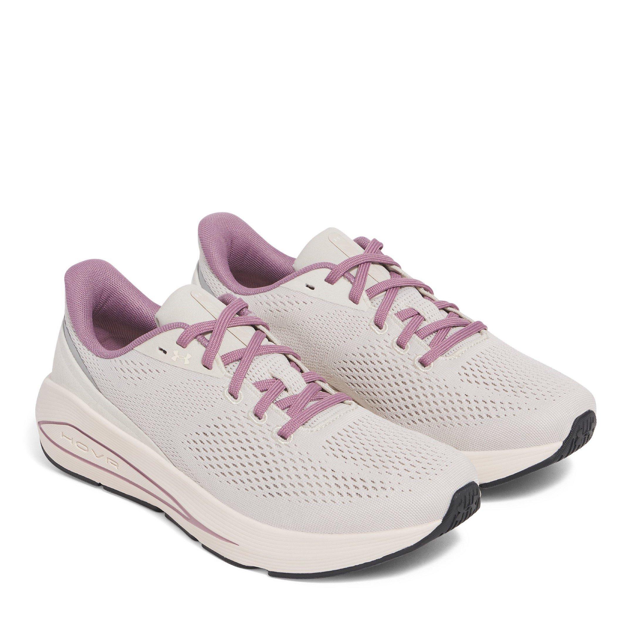 Wht/Wht Quartz - Under Armour - Sonic Running Shoes - 5