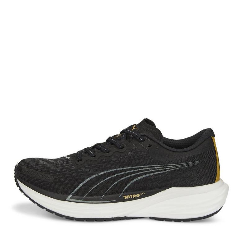 Schwarz/Gold - Puma - Deviate Nitro 2 Women's Running Shoes - 2