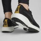 Schwarz/Gold - Puma - Deviate Nitro 2 Women's Running Shoes - 9