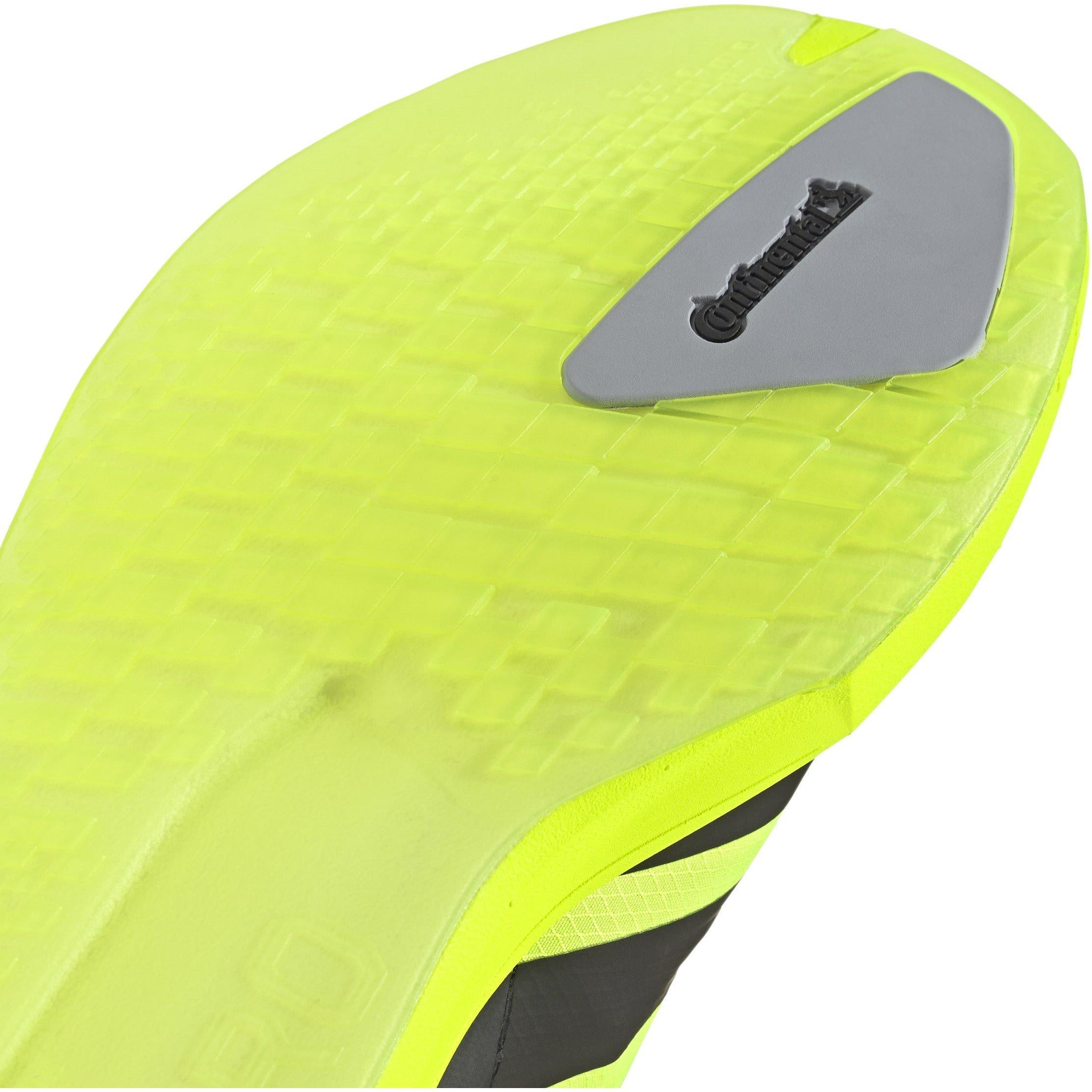 Lemon/Blk/Silv - adidas - Adios 9 Womens Running Shoes - 7