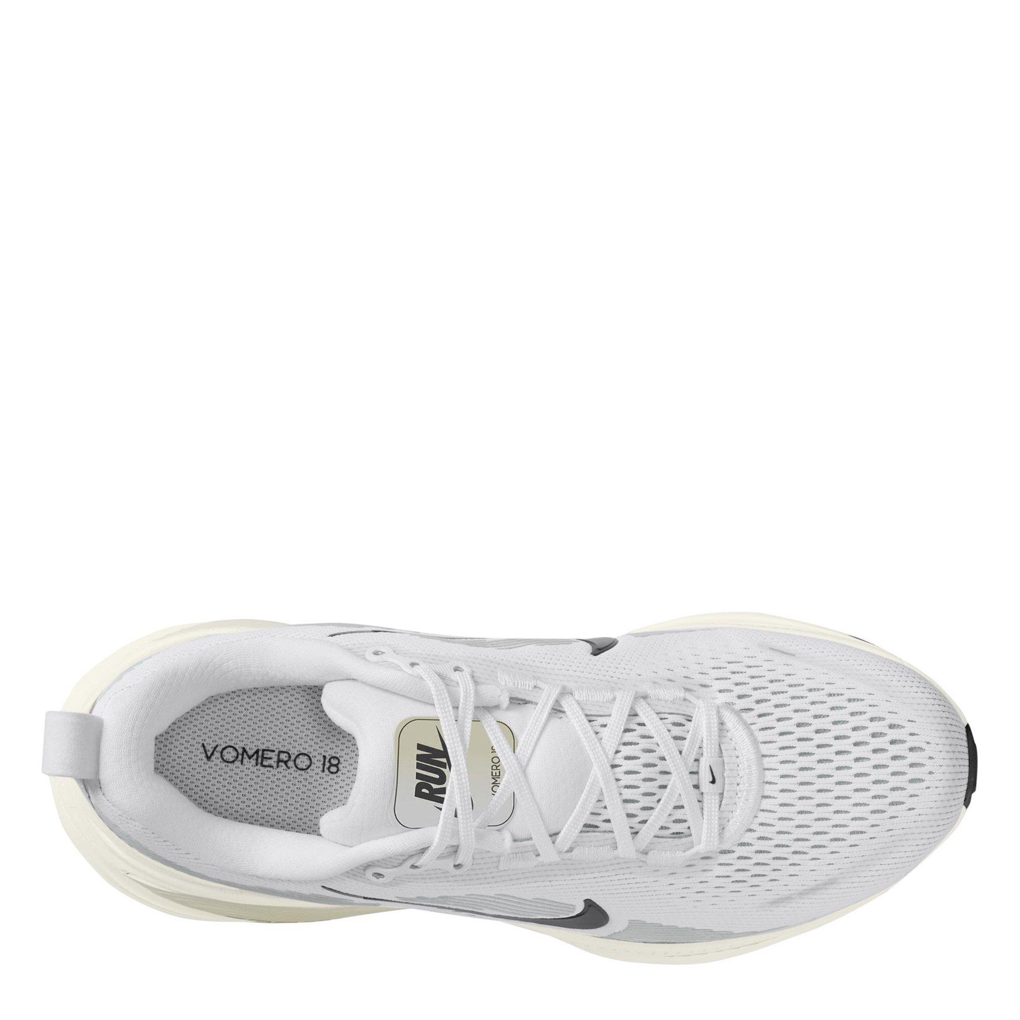 White/Blk-Milk - Nike - Vomero 18 Womens Running Shoes - 12