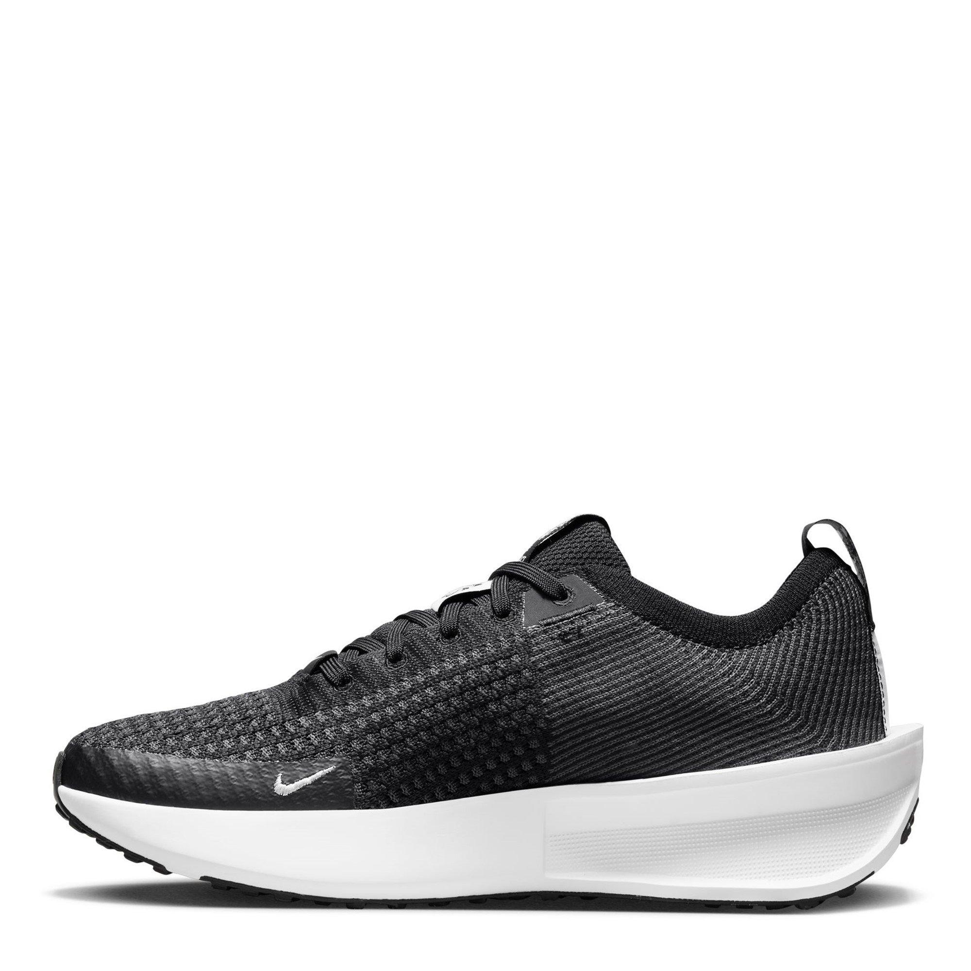 Blk/Wht-Anthra - Nike - Interact Run Womens Running Shoes - 2