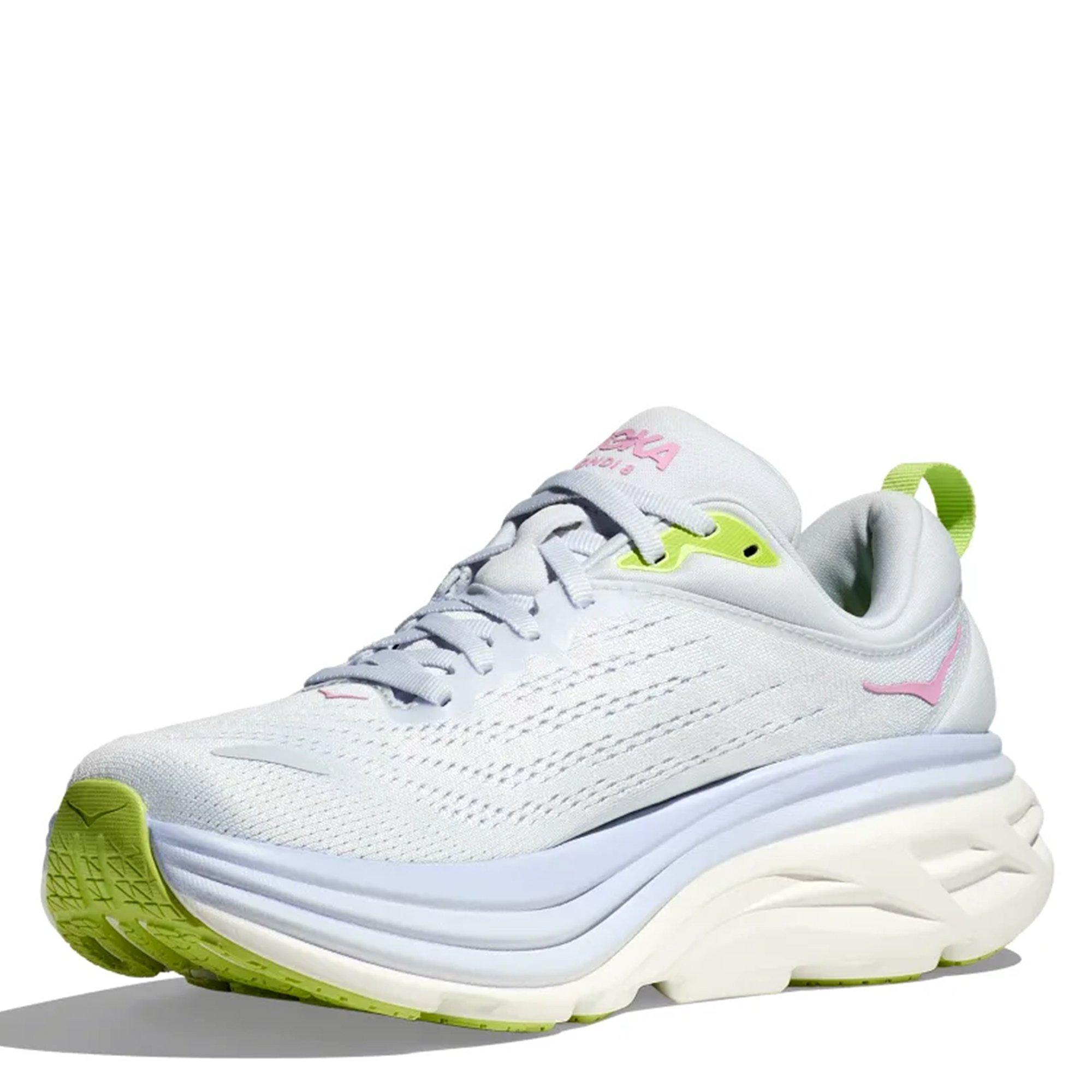SEA ICE / PINK - Hoka - Bondi 8 Womens Running Shoes - 3