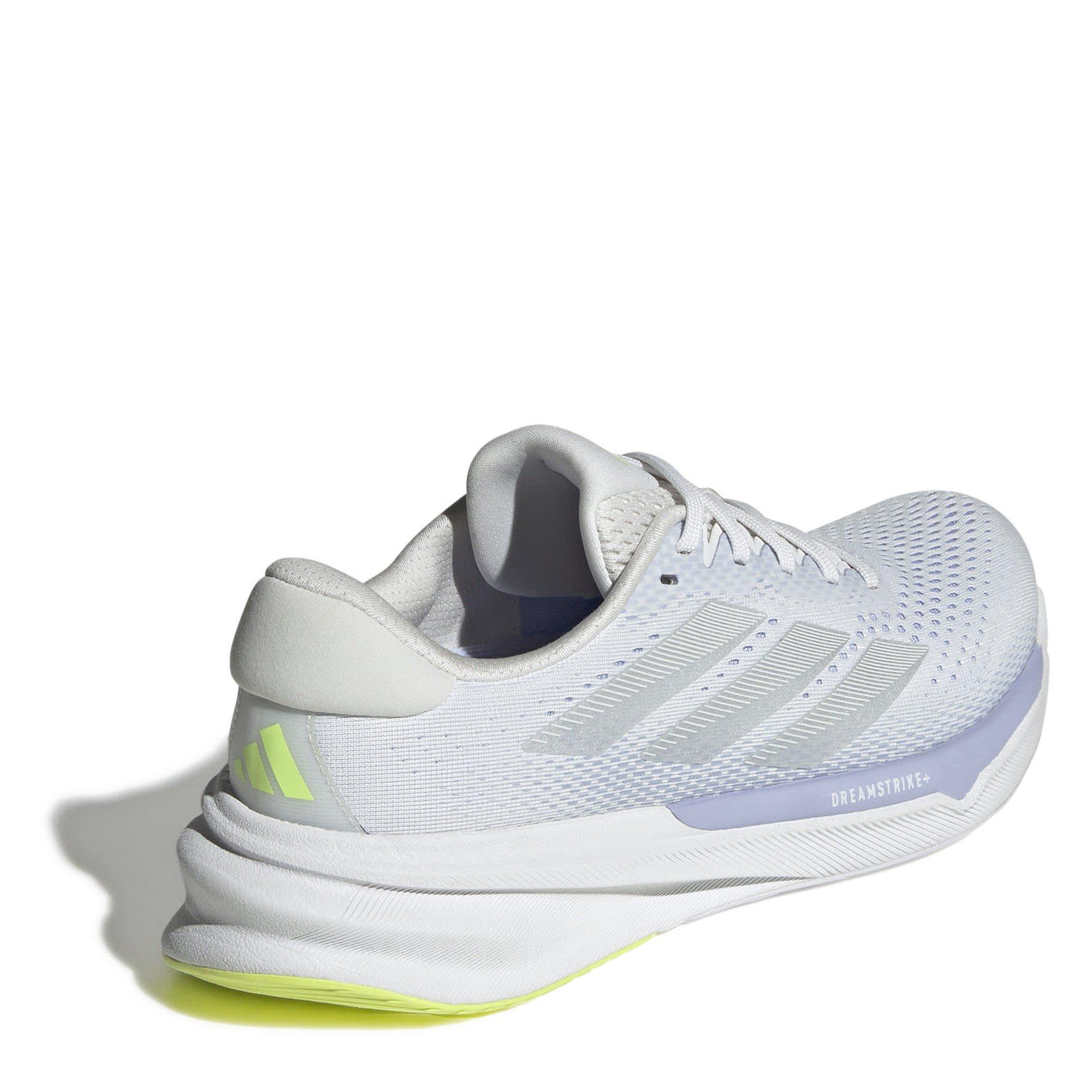 Wht/Silv/Violet - adidas - Supernova Stride 2 Womens Running Shoes - 4