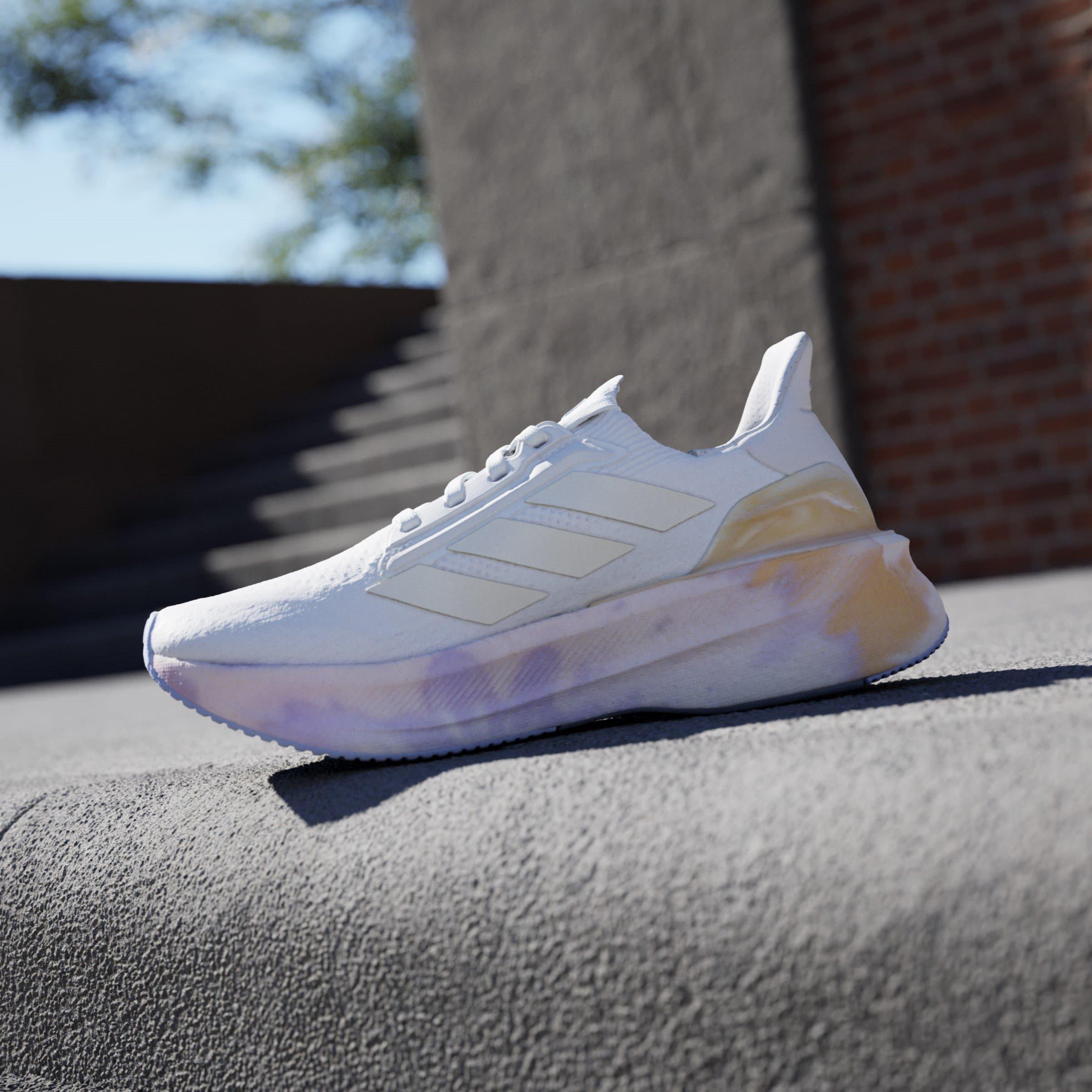 C.White/Violet - adidas - Ultraboost 5X Womens Running Shoes - 15