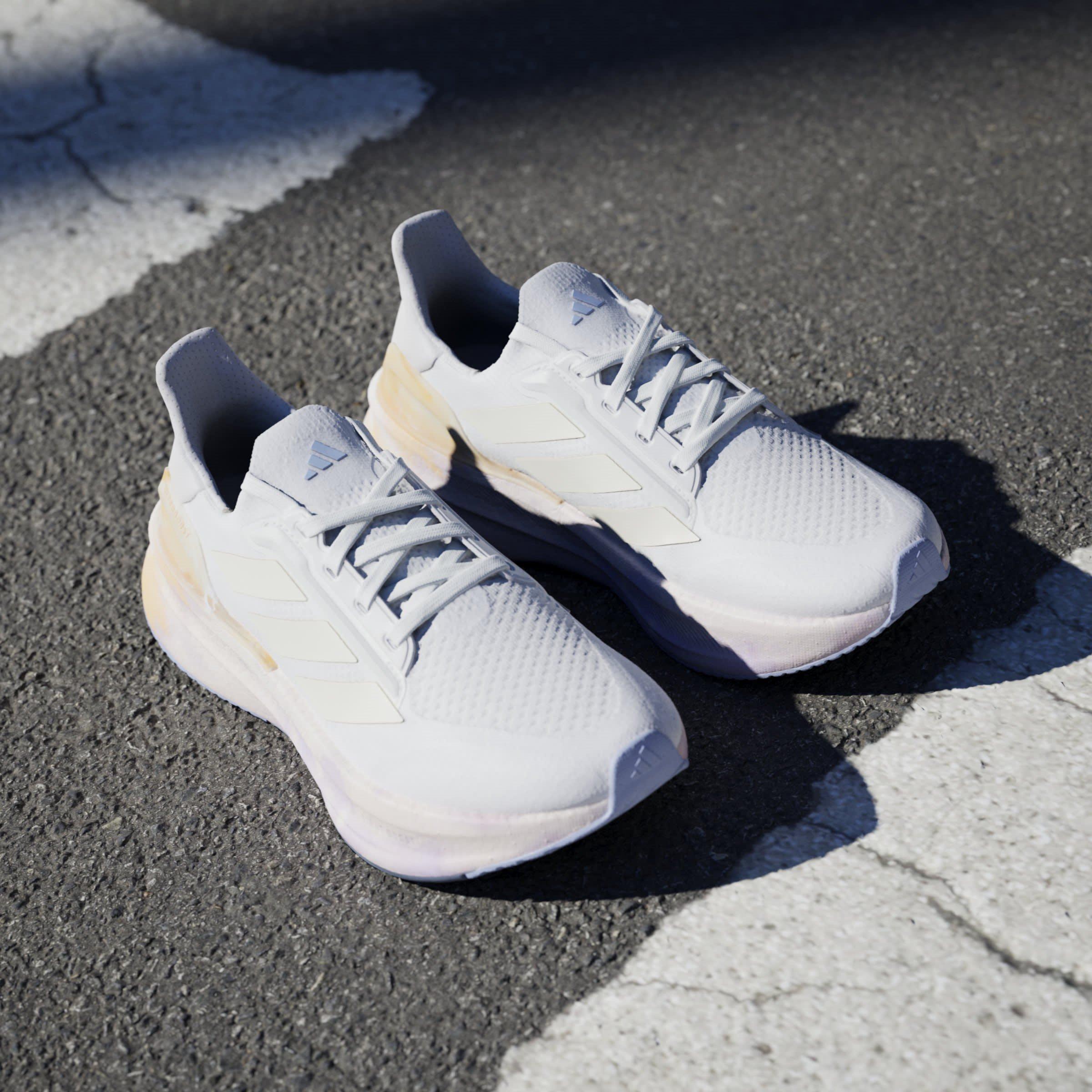 C.White/Violet - adidas - Ultraboost 5X Womens Running Shoes - 16