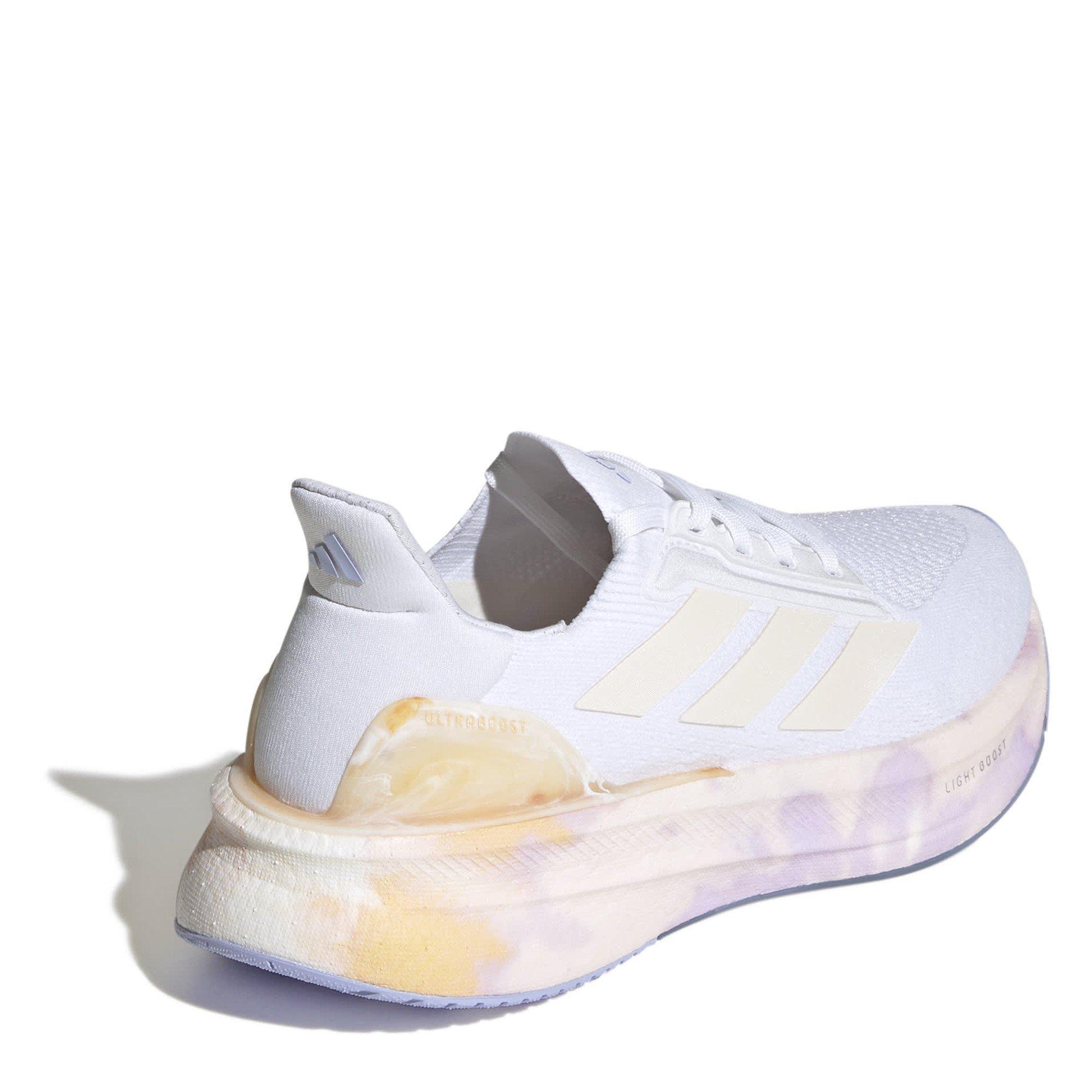 C.White/Violet - adidas - Ultraboost 5X Womens Running Shoes - 4