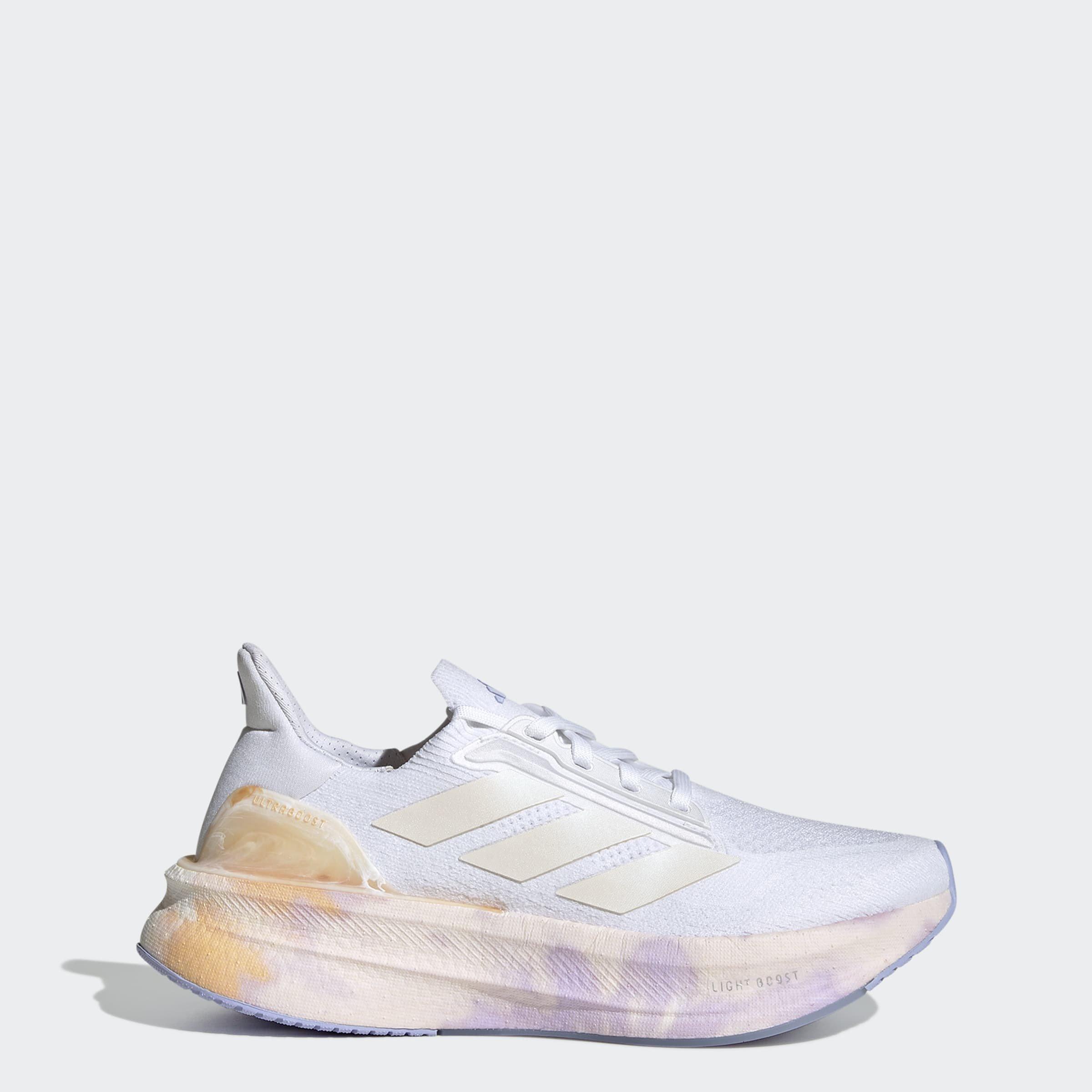 C.White/Violet - adidas - Ultraboost 5X Womens Running Shoes - 10