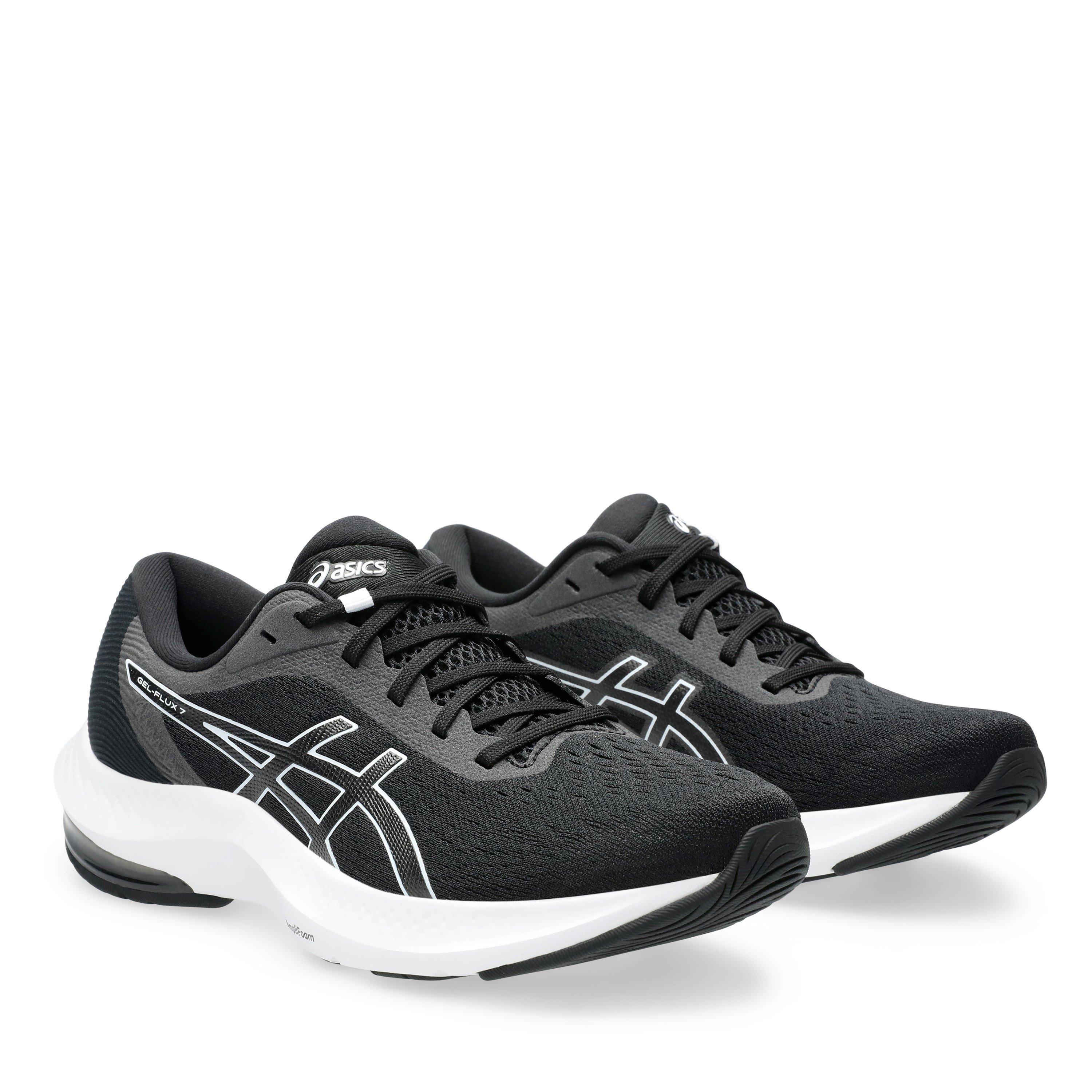 Black/White - Asics - GEL-Flux 7 Women's Running Shoes - 4