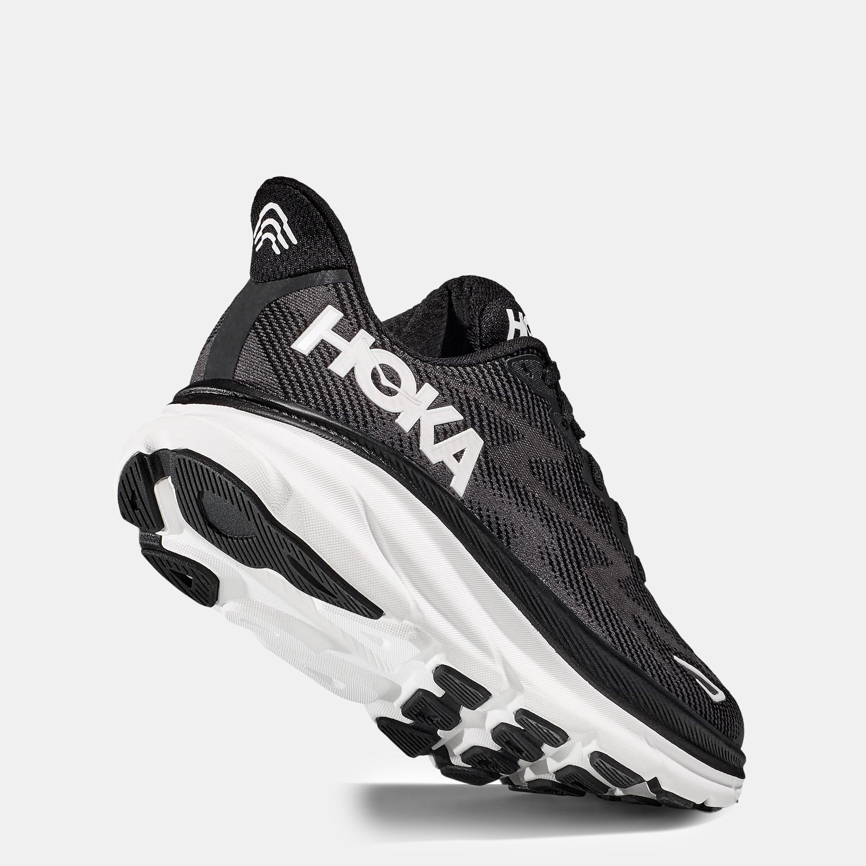 Black/White - Hoka - Clifton 9 - 6