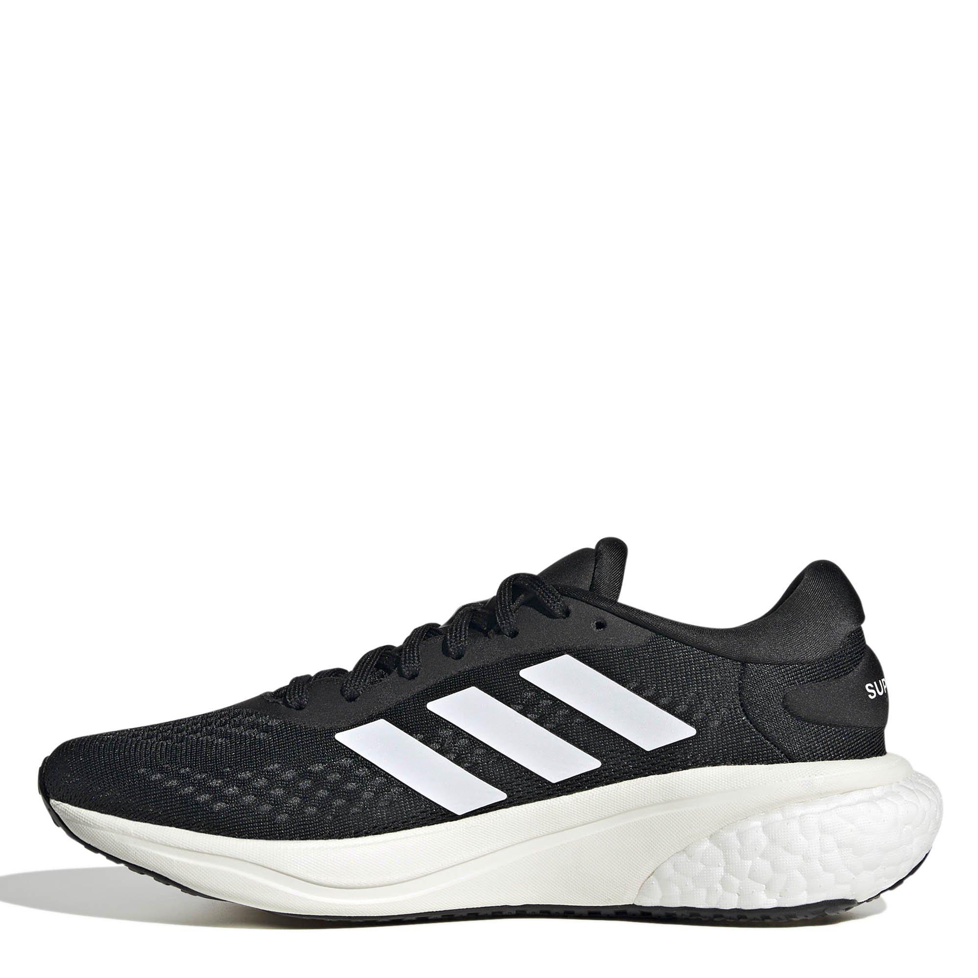 CBLK/WHT/GREY - adidas - Supernova 2 Womens Running Shoes - 2