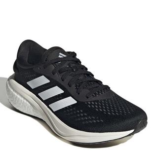 CBLK/WHT/GREY - adidas - Supernova 2 Womens Running Shoes - 5