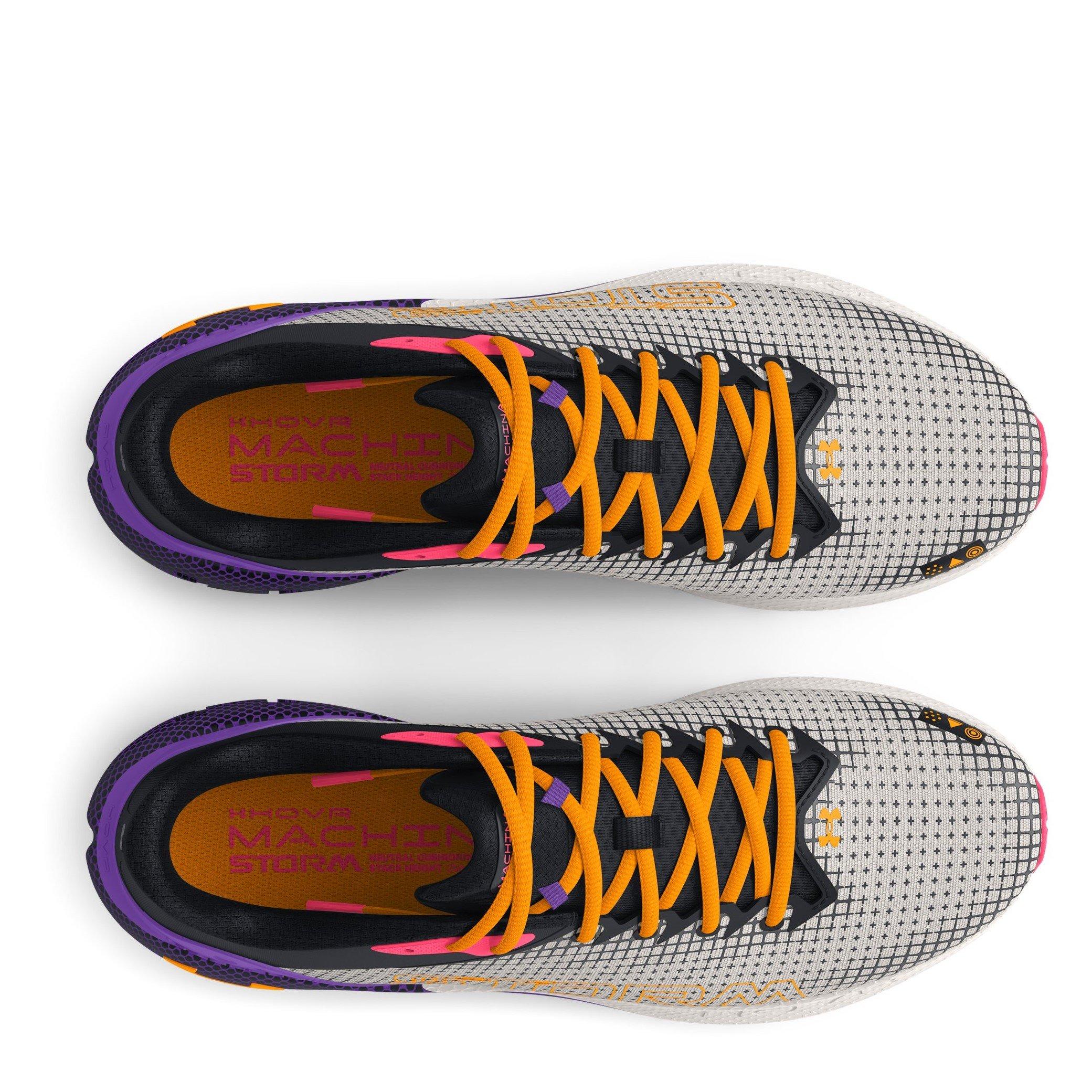 White - Under Armour - Machina Storm Road Running Shoes - 4