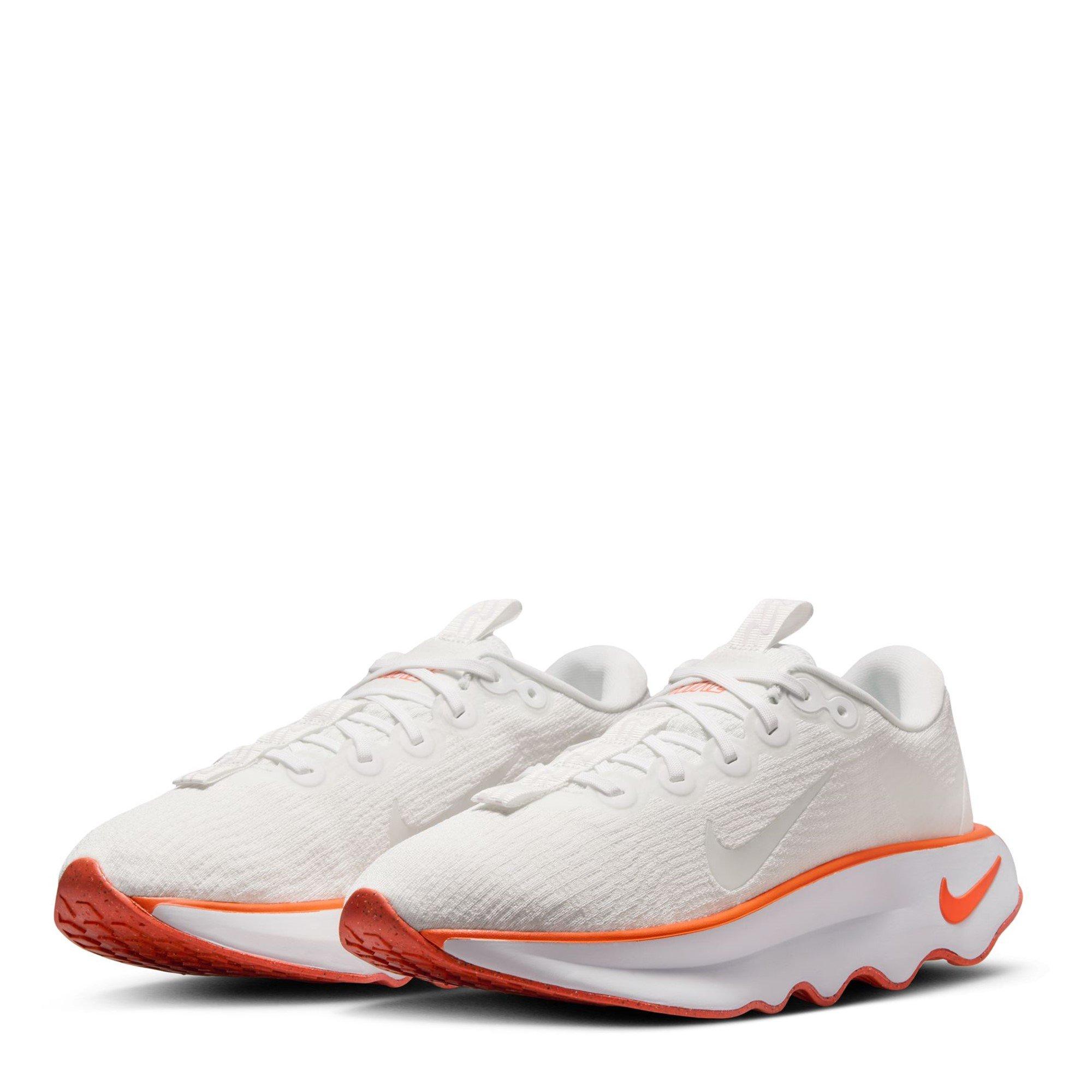 Wht/Turf Orange - Nike - Motiva Womens Walking Shoes - 4