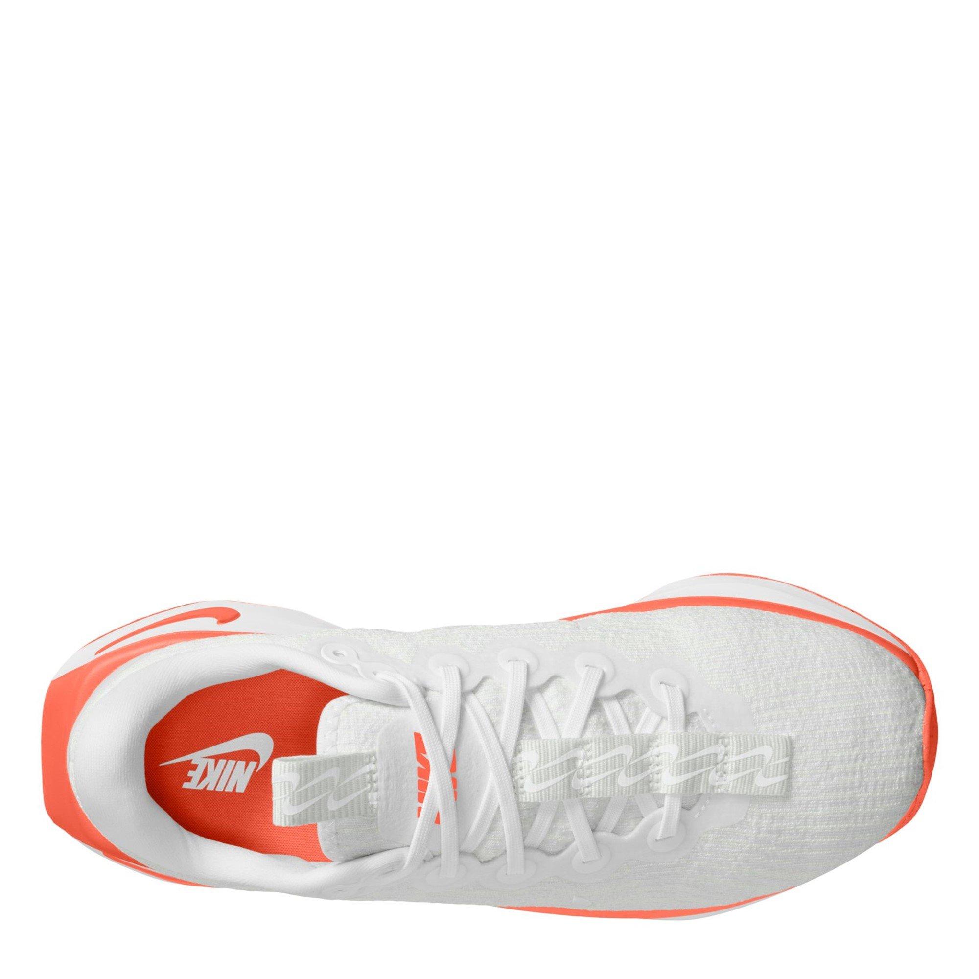 Wht/Turf Orange - Nike - Motiva Womens Walking Shoes - 9
