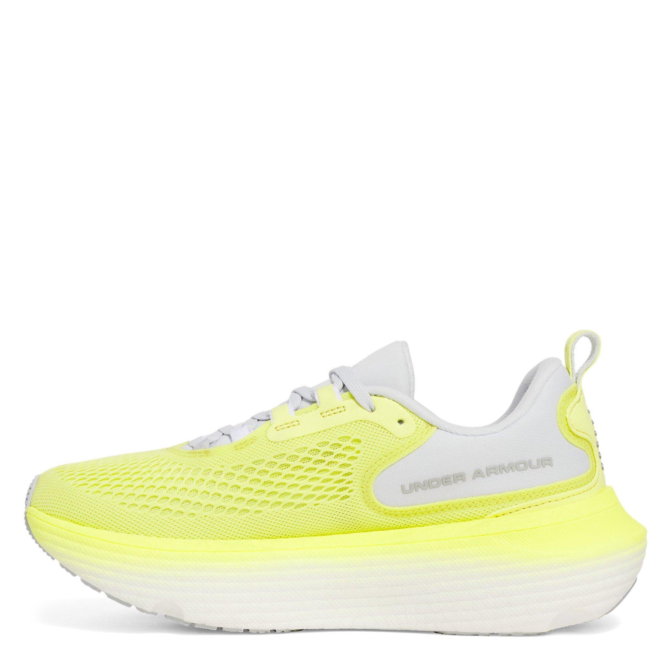 Yellow/Gray/Wht - Under Armour - Infinite Elite 2 Womens Running Shoes - 2