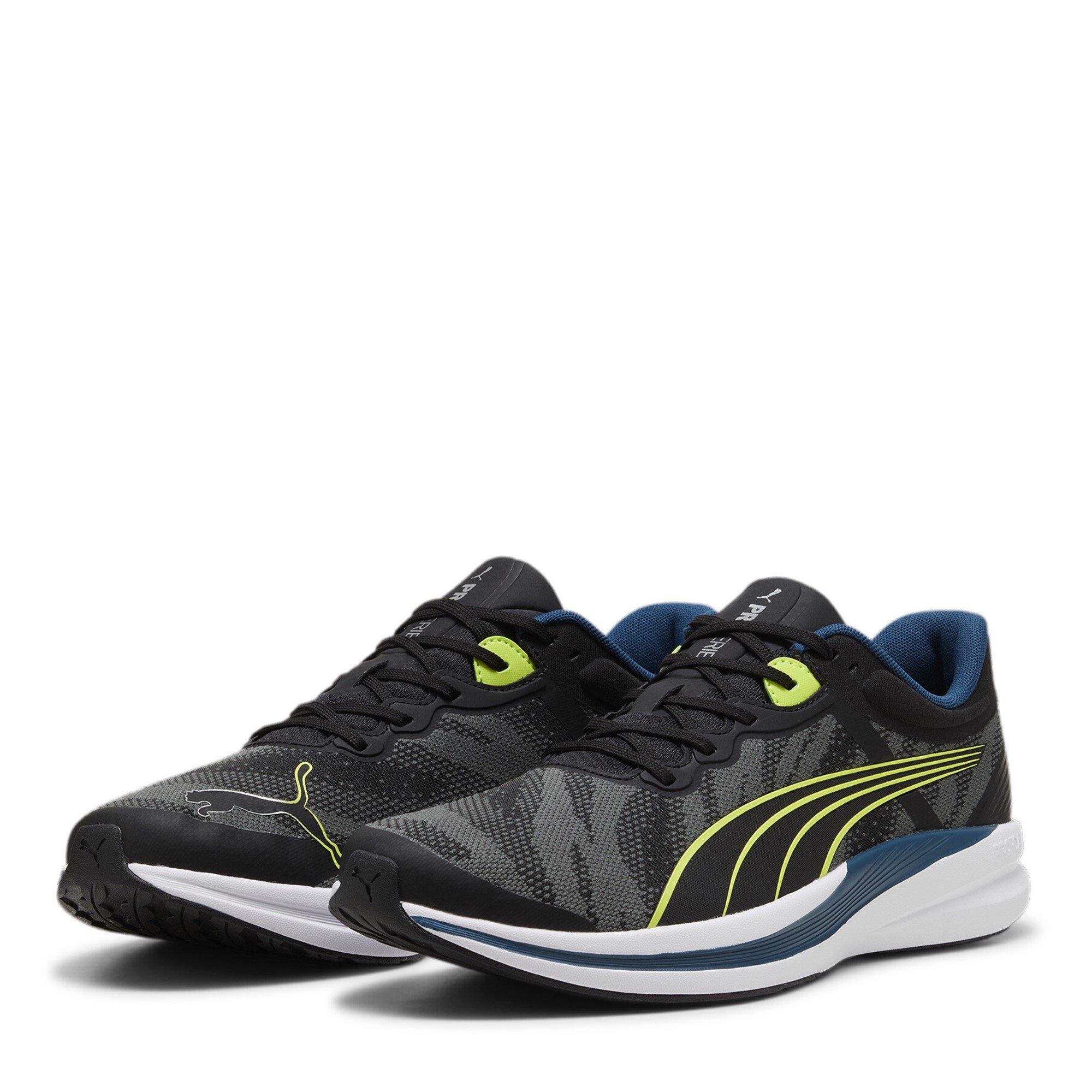 Black-Silv-Lime - Puma - Redeem ProFoam Womens Running Shoes - 1