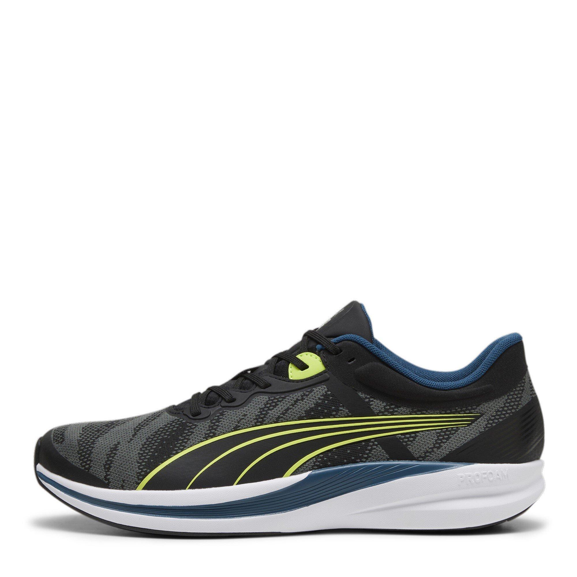 Black-Silv-Lime - Puma - Redeem ProFoam Engineered Womens Running Shoes - 2