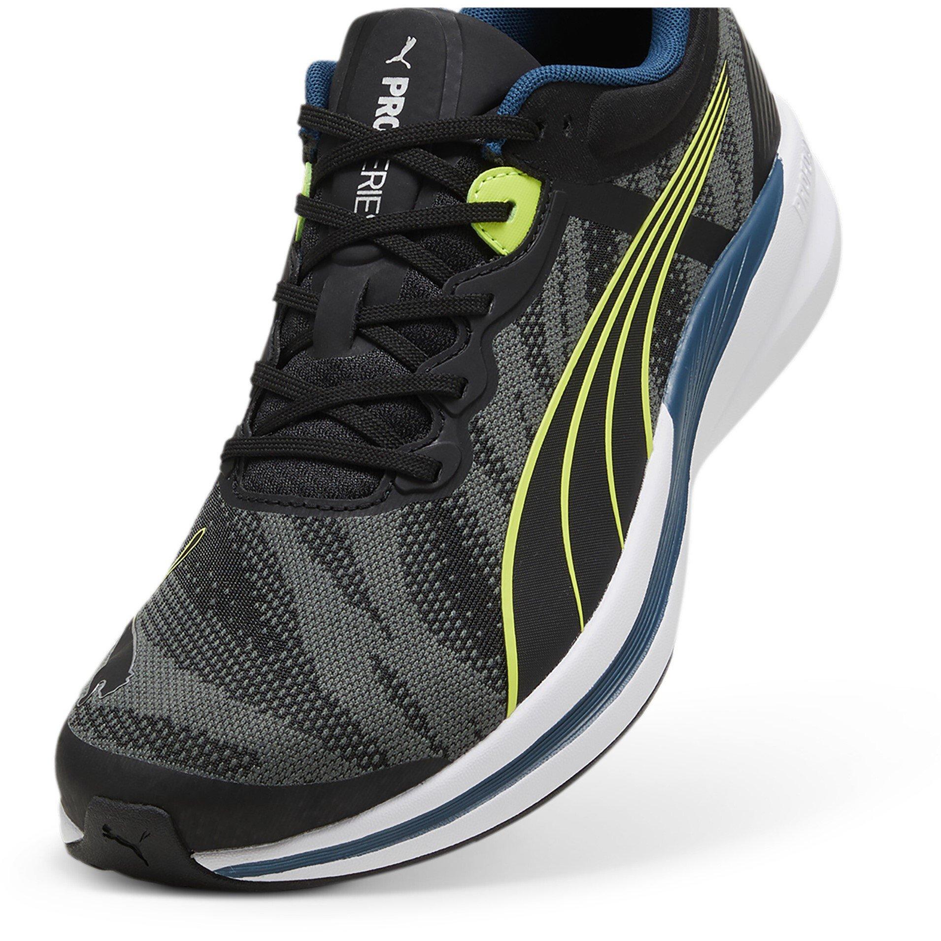 Black-Silv-Lime - Puma - Redeem ProFoam Engineered Womens Running Shoes - 6