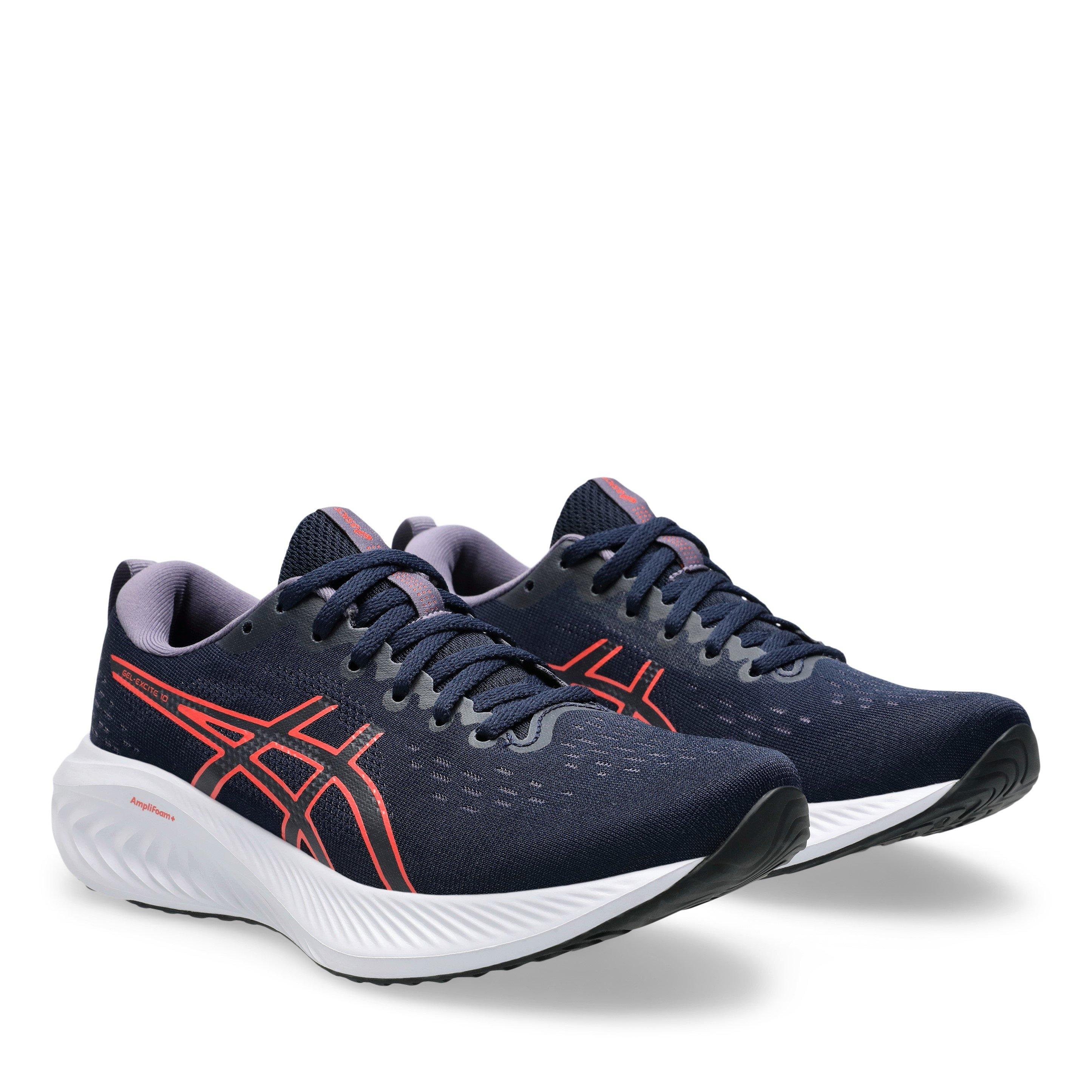 Navy/Coral - Asics - Gel Excite 10 Women's Running Shoes - 4