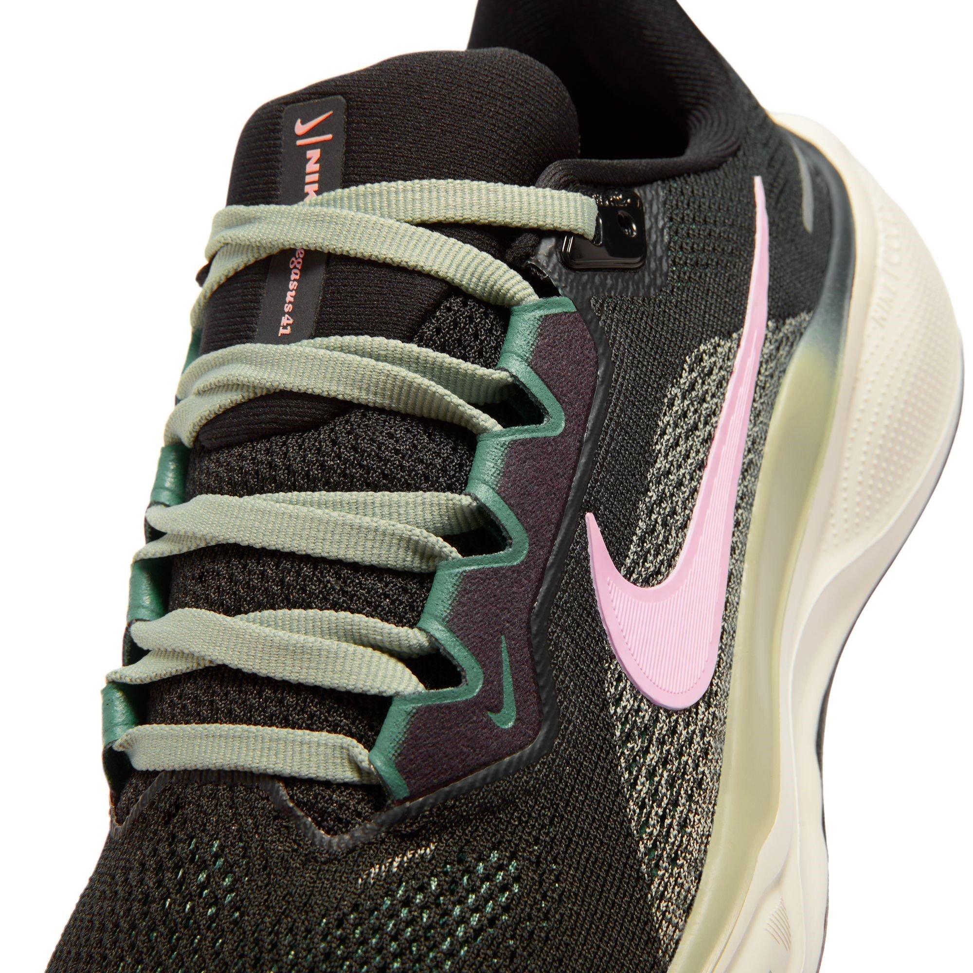 Black/Pink-Jade - Nike - Pegasus 41 Womens Running Shoes - 7