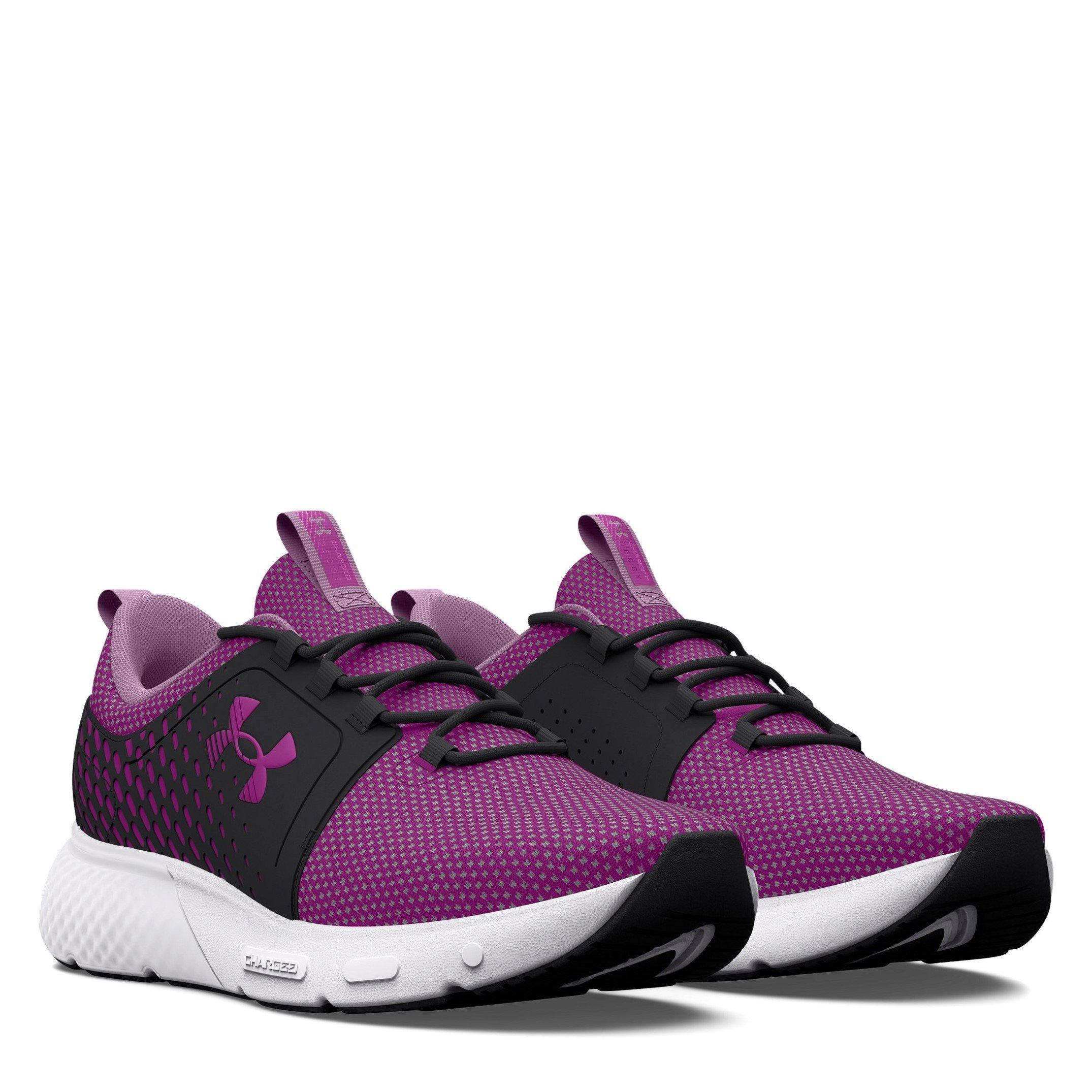Orchid/Magenta - Under Armour - Charged Decoy Womens Running Shoes - 5