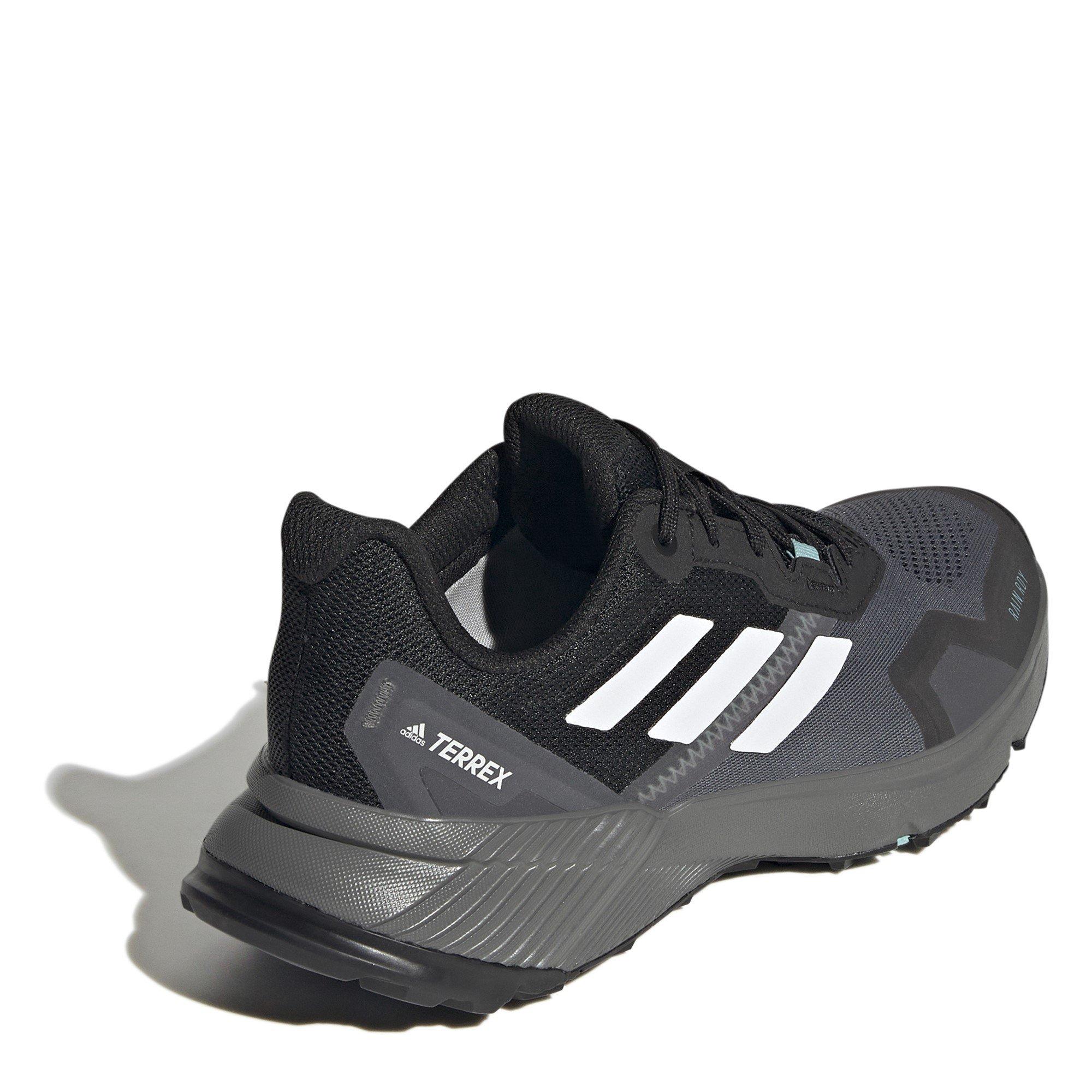 Schwarz - adidas - Women's Terrex Soulstride Rain Ready Trail Running Shoes - 4