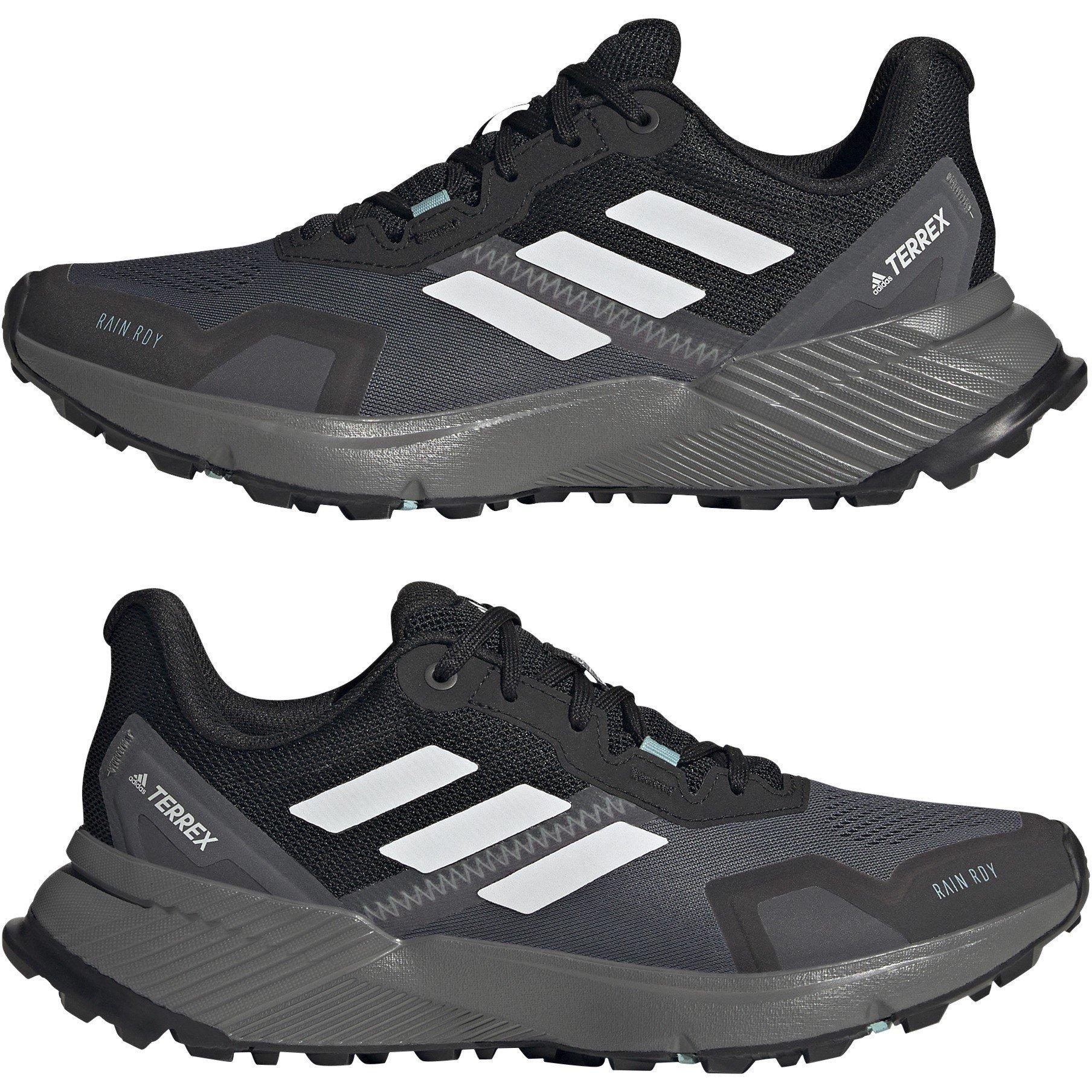 Schwarz - adidas - Women's Terrex Soulstride Rain Ready Trail Running Shoes - 10