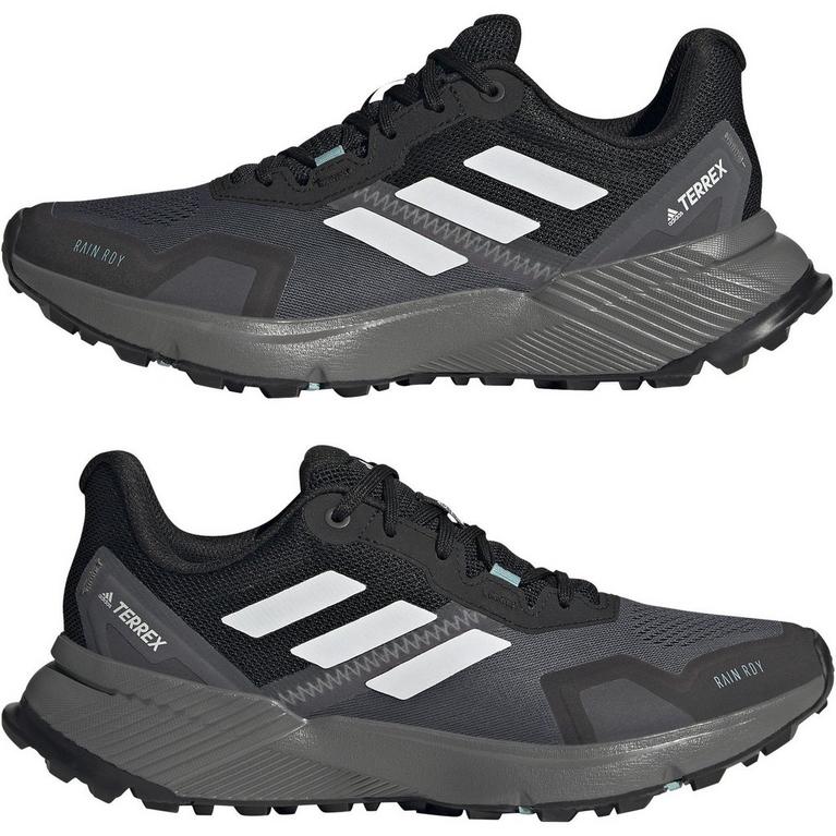 Noir - adidas - Terrex Soulstride Rain.Rdy Trail Running shoes Glycerin Wom Womens - 10