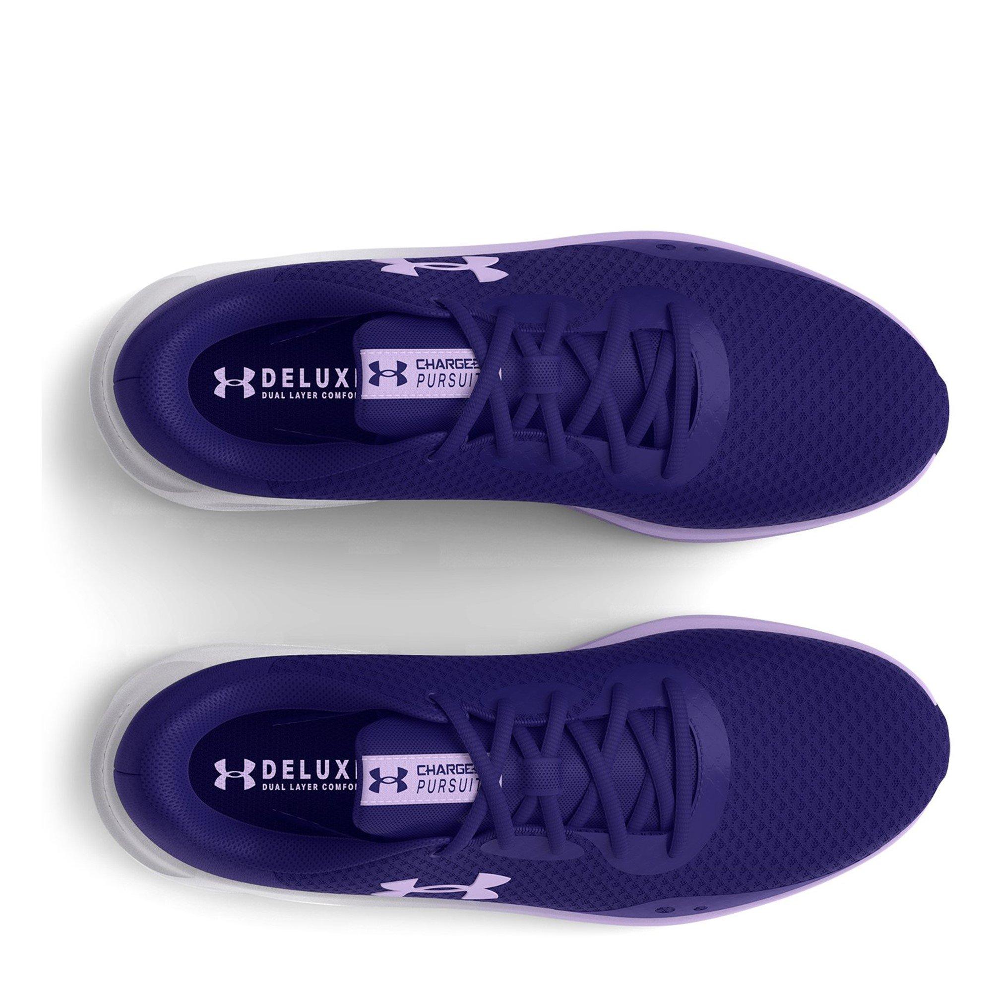Bleu - Under Armour - Charged Pursuit 3 Trainers Womens - 4