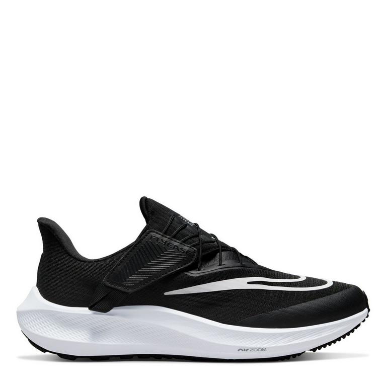 Noir/Blanc - Nike - Air Zoom Pegasus 39 FlyEase Women's Easy On/Off Road Running Shoes - 1