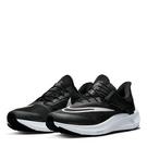 Noir/Blanc - Nike - Air Zoom Pegasus 39 FlyEase Women's Easy On/Off Road Running Shoes - 4