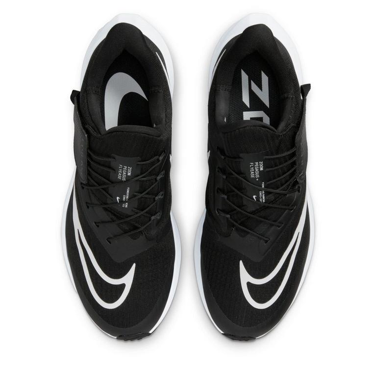 Noir/Blanc - Nike - Air Zoom Pegasus 39 FlyEase Women's Easy On/Off Road Running Shoes - 6