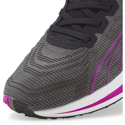 Blk/Castlerock - Puma - Electrify Nitro Womens Running Shoes - 7