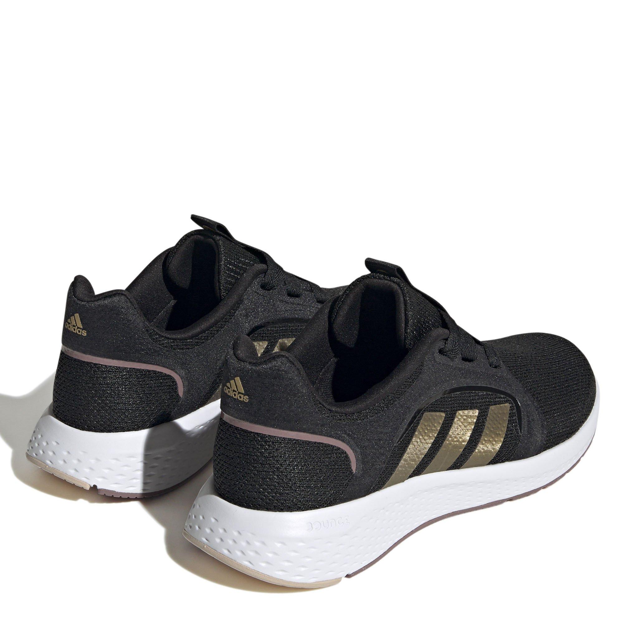CBlk/Gold/Oxide - adidas - Edge Lux Womens Shoes - 5
