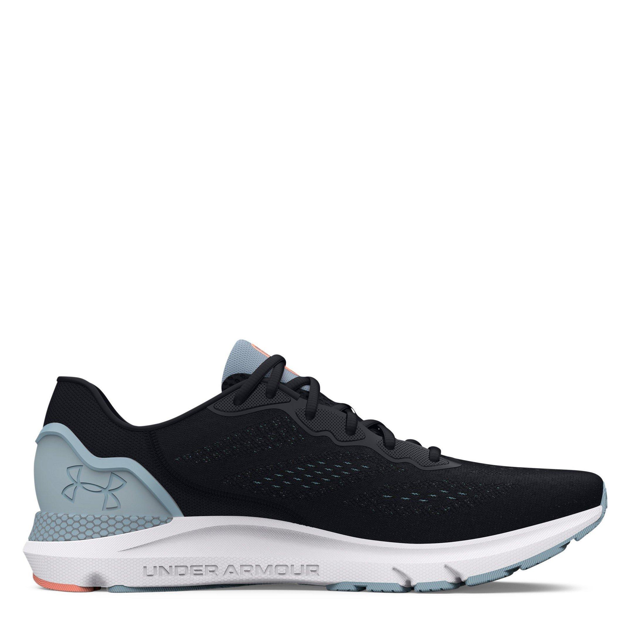 Blk/Blue/Peach - Under Armour - HOVR Sonic 6 Womens Running Shoes - 6
