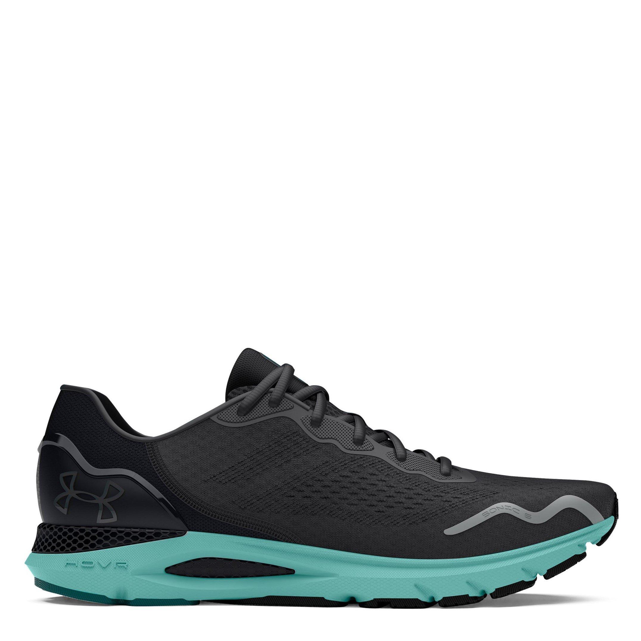 Anthracite/Blk - Under Armour - HOVR Sonic 6 Womens Running Shoes - 1