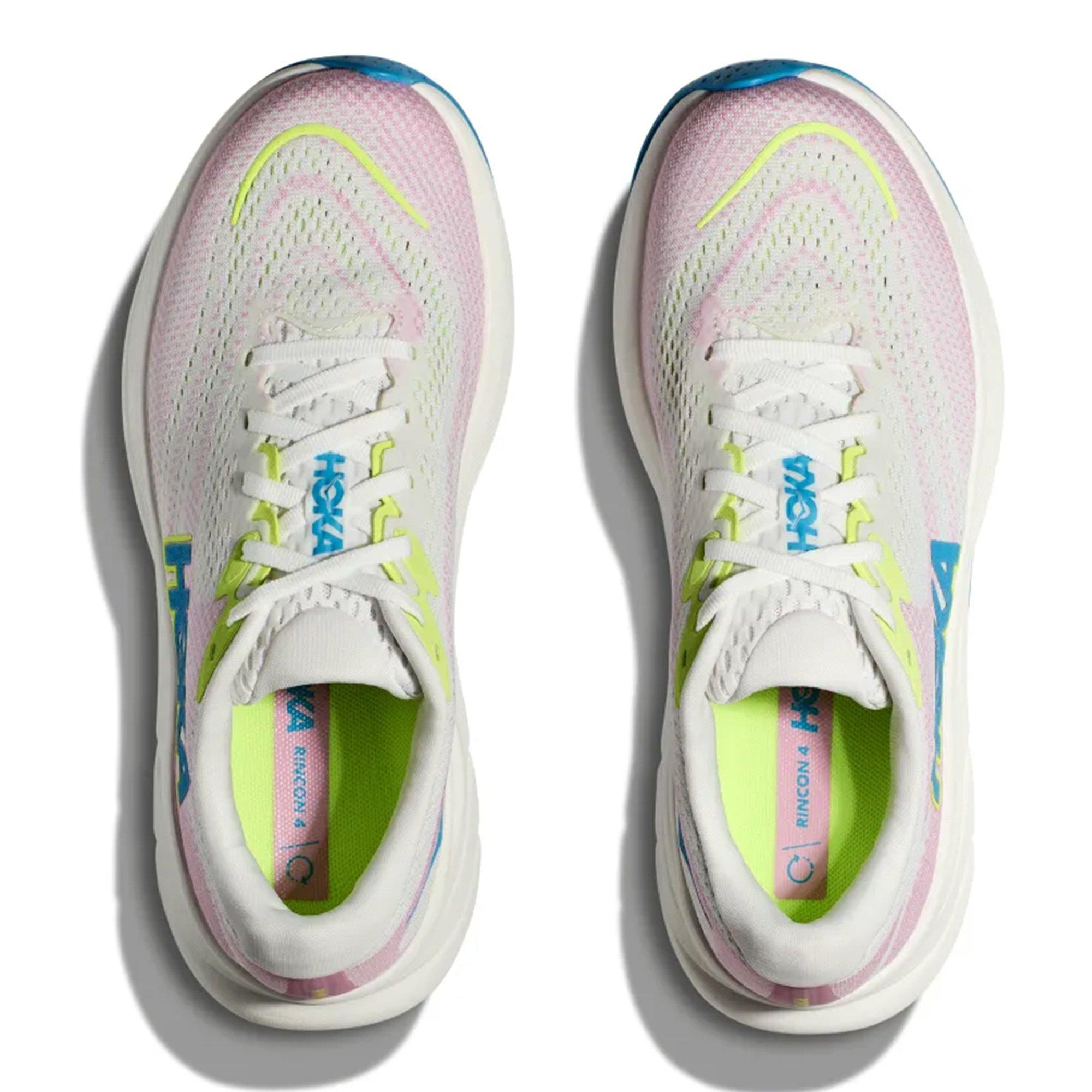 FROST / PINK TW - Hoka - Rincon 4 Wide Womens Running Shoes - 3