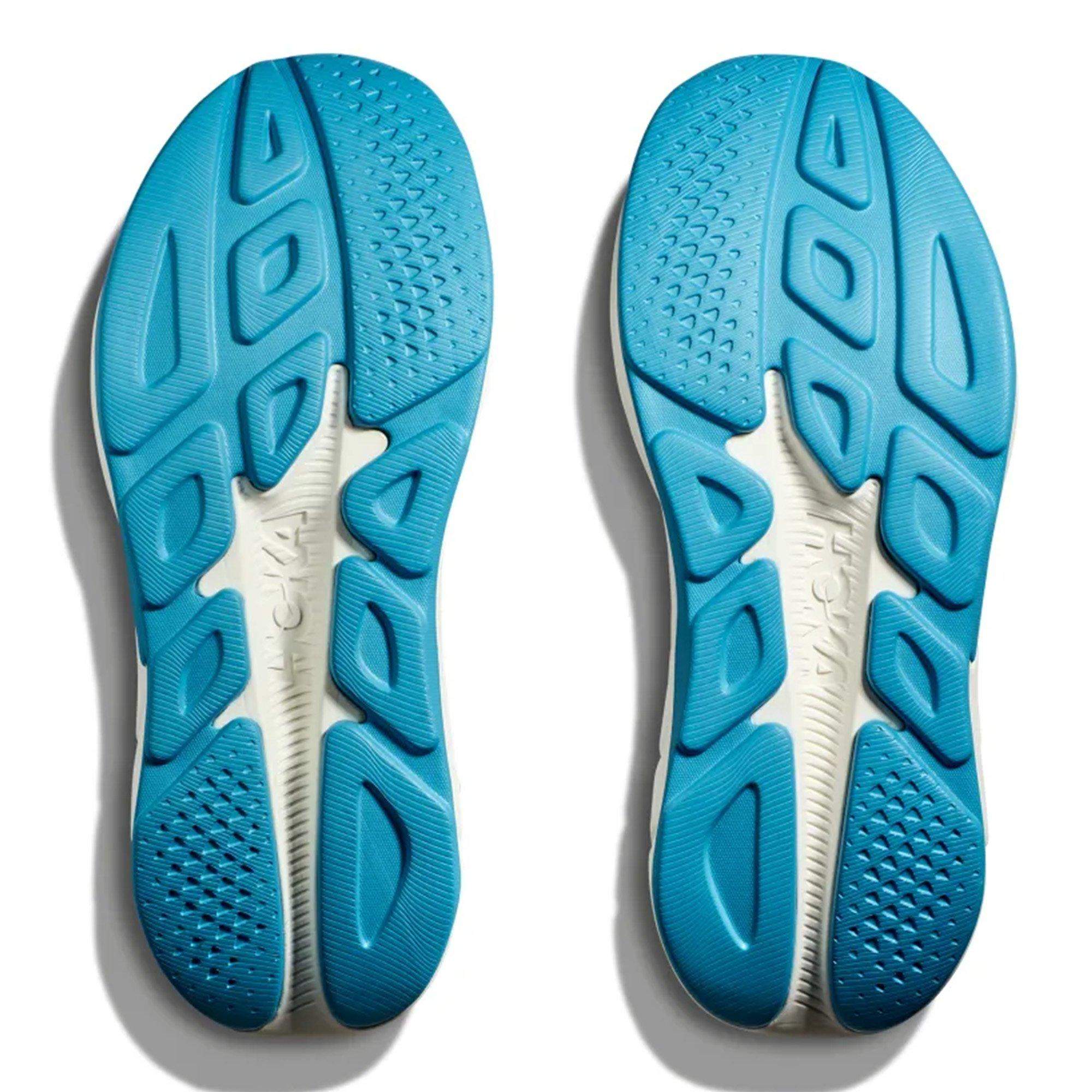 FROST / PINK TW - Hoka - Rincon 4 Wide Womens Running Shoes - 4